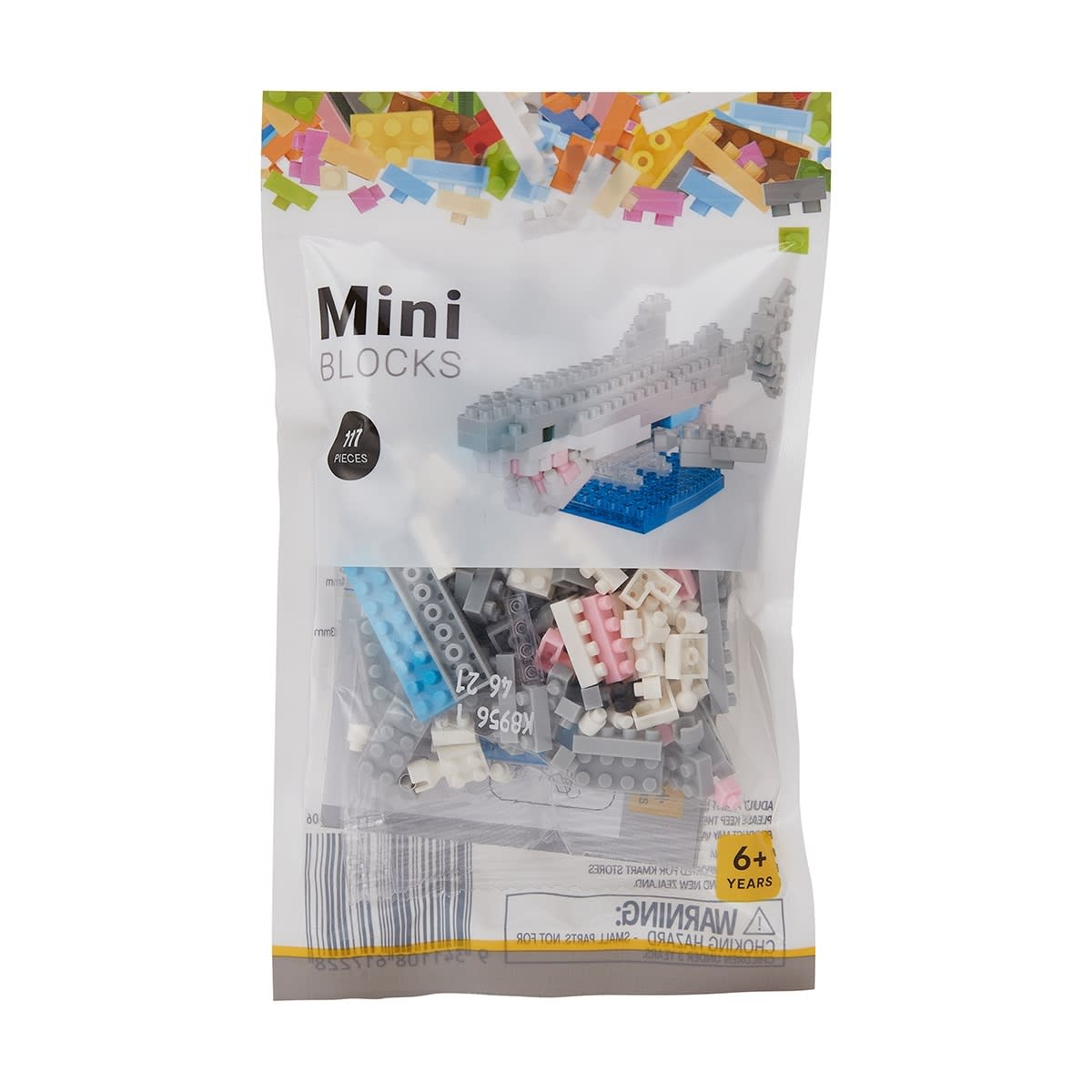 117 Piece Mini Blocks - Shark - Kmart