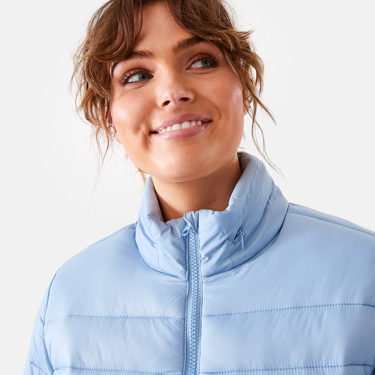 Active Womens Packable Puffer Jacket Kmart NZ