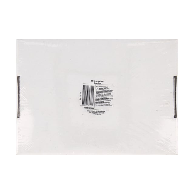 Unscented Candles Pack of 12 Kmart