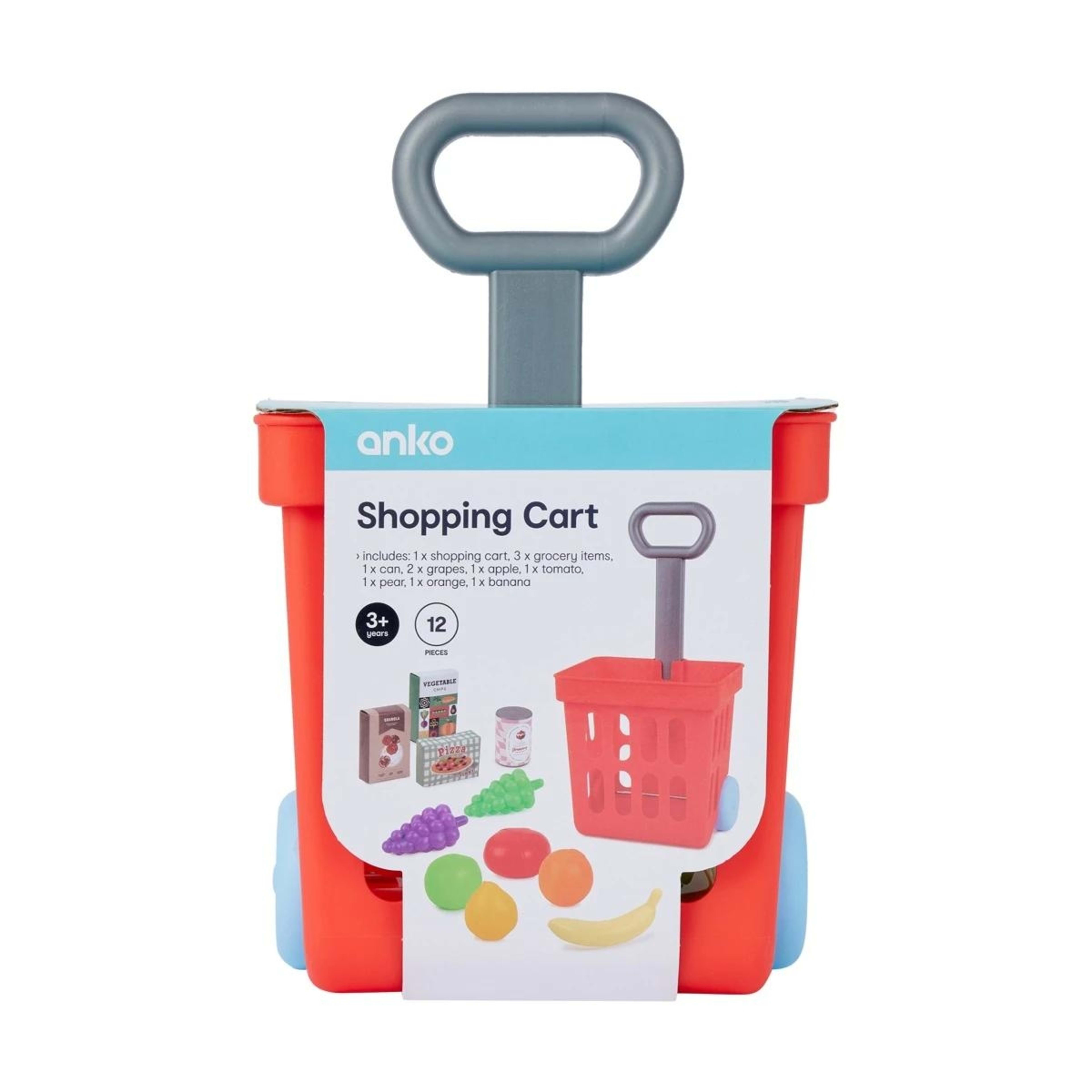 9 12 Piece Shopping Cart Playset, 9 of 9