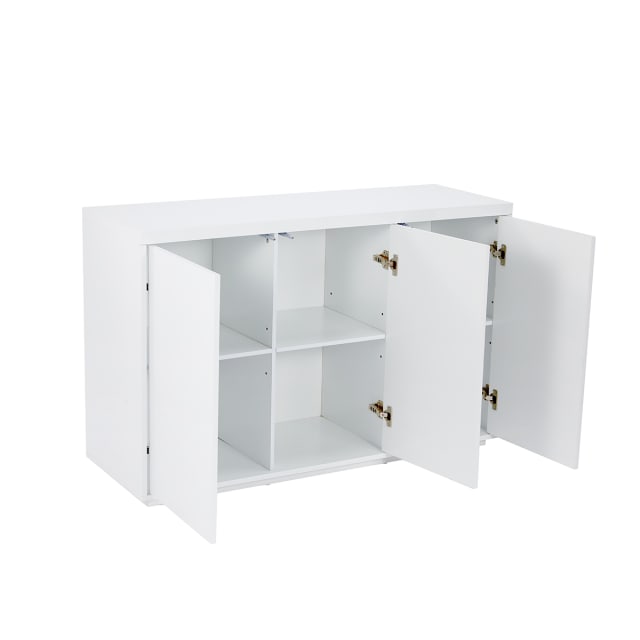 Elton High Gloss Storage Cabinet - Kmart