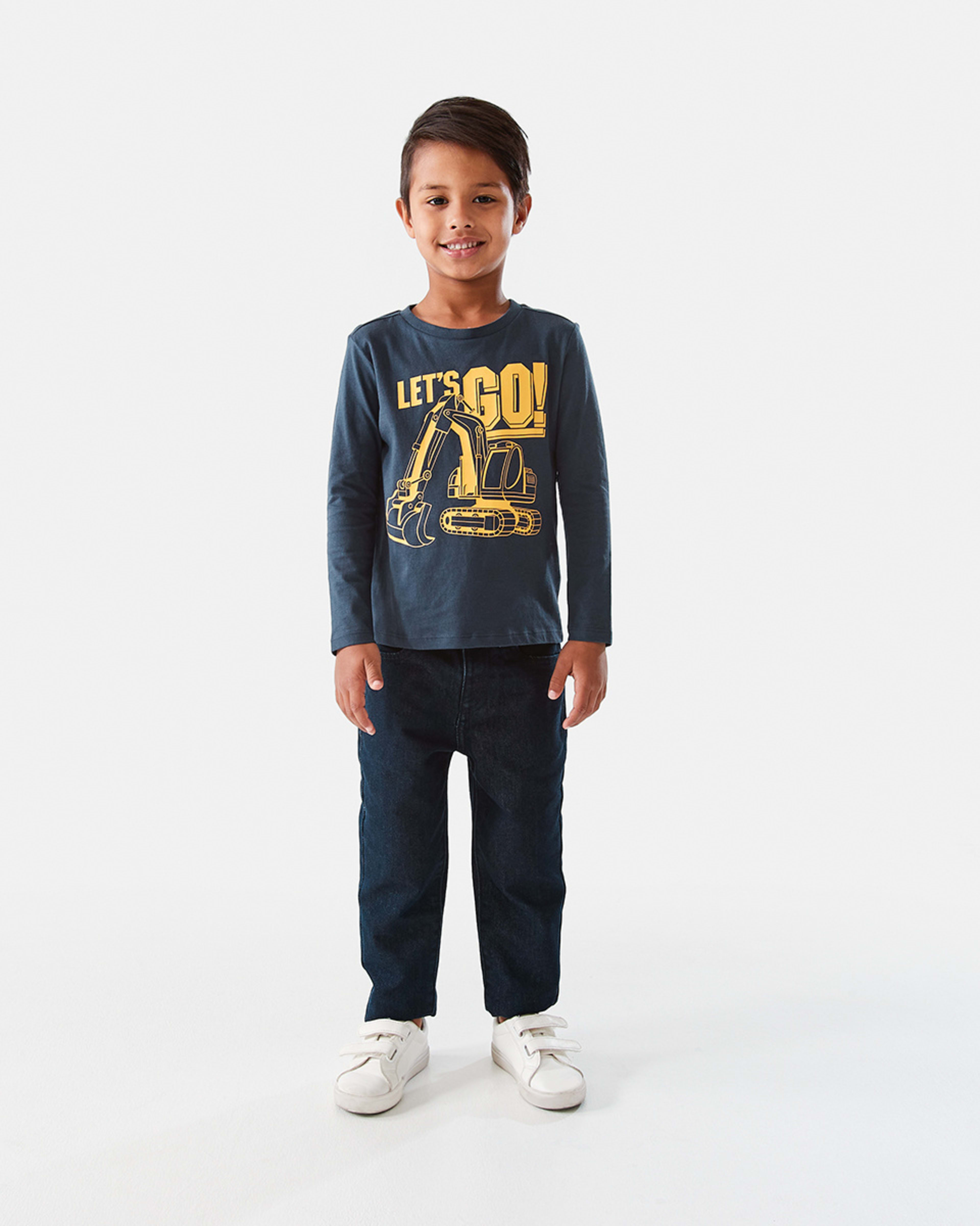 5 Long Sleeve Print T-shirt Harb Dig, 5 of 8