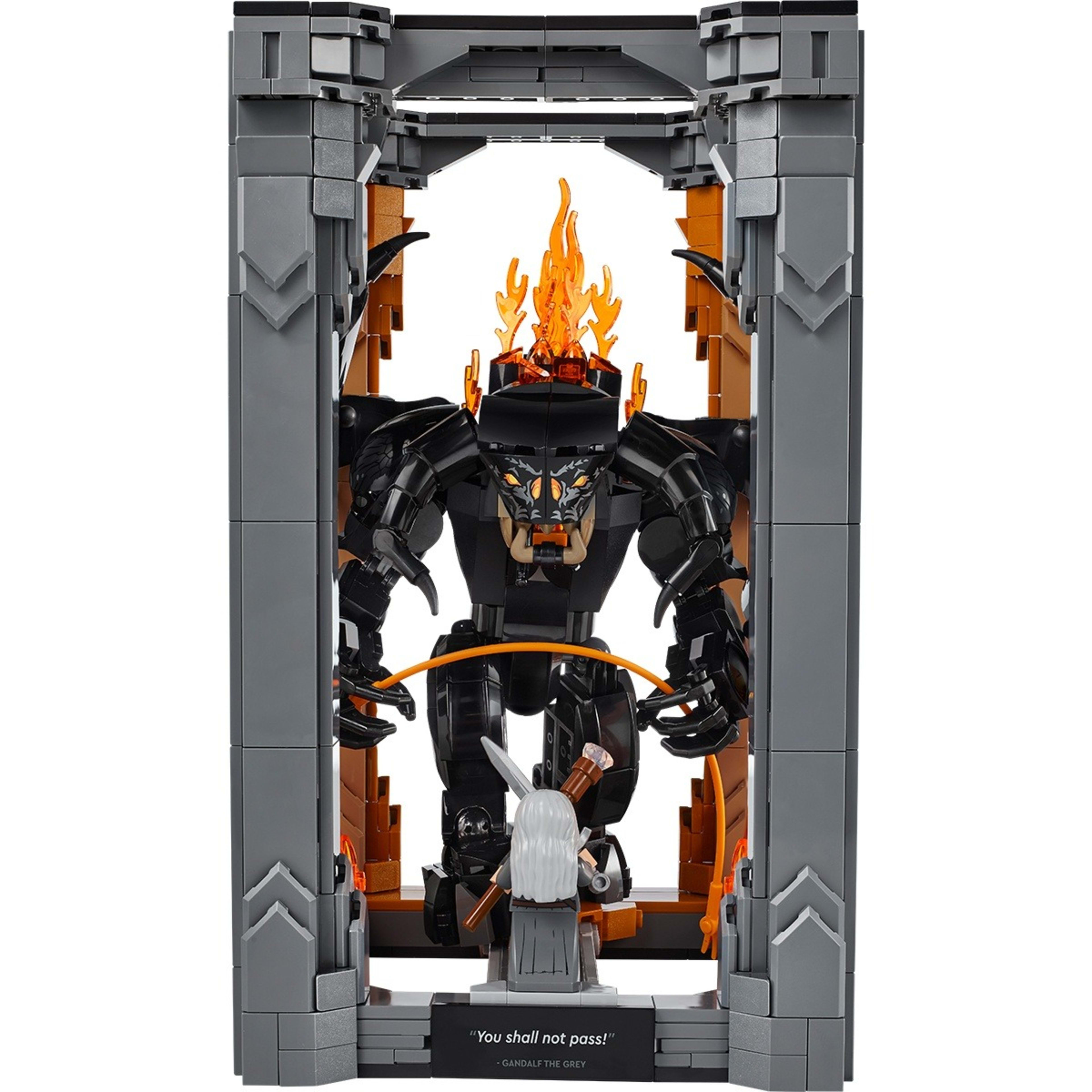 3 LEGO Icons The Lord of the Rings: Balrog Book Nook 10367, 3 of 11
