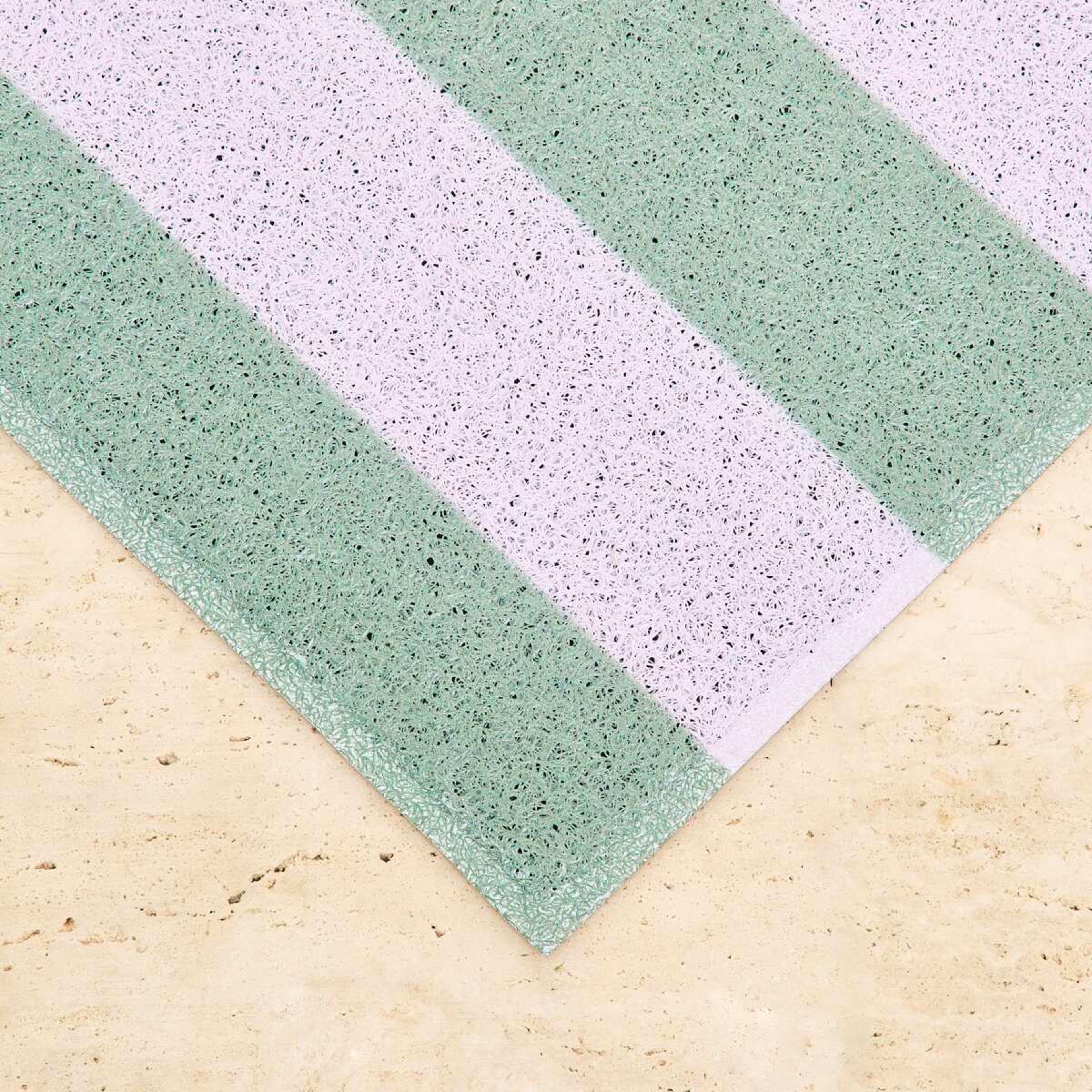 2 Dirt Grip Door Mat - Green and Lilac, 2 of 5
