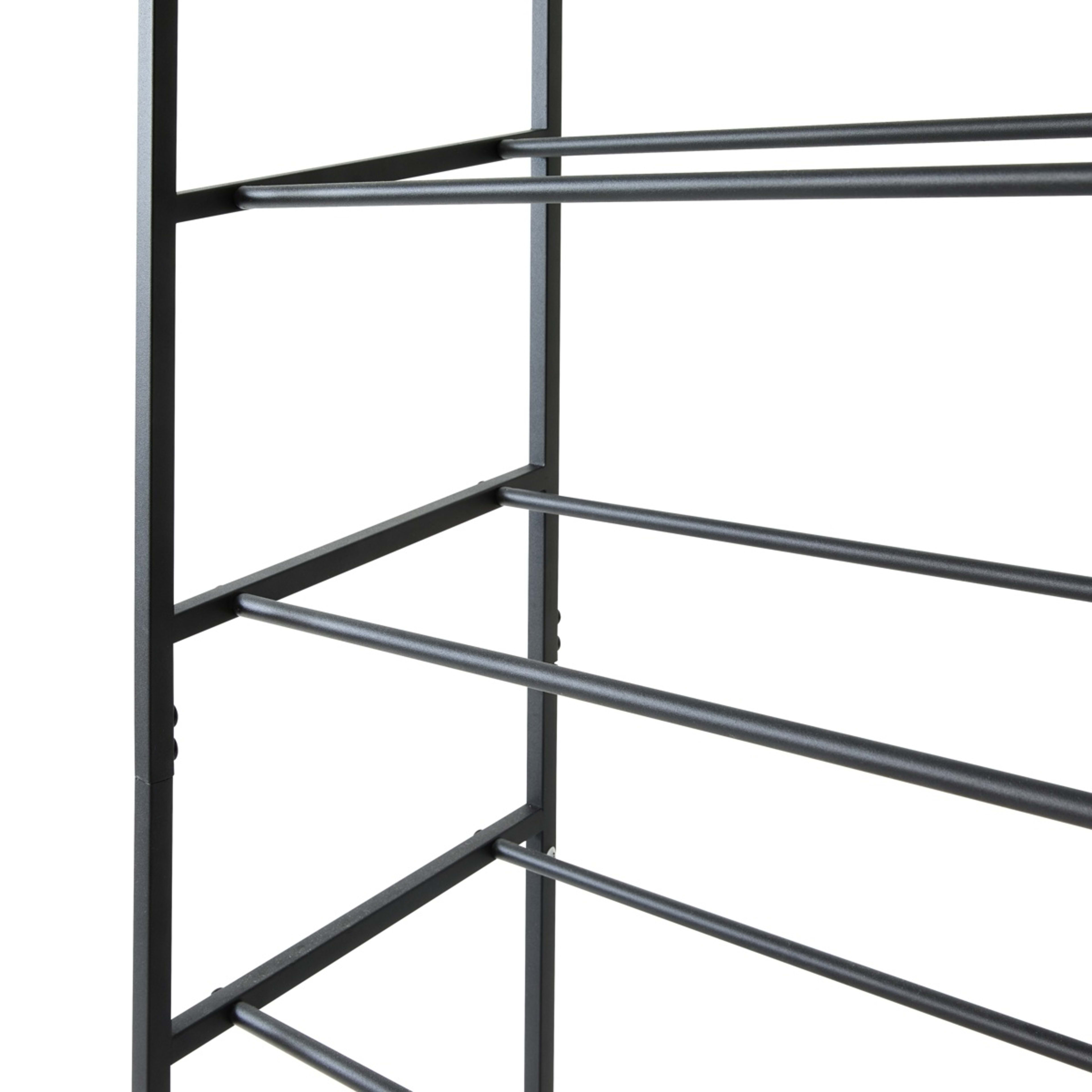 6 10 Tier Metal Shoe Rack, 6 of 8