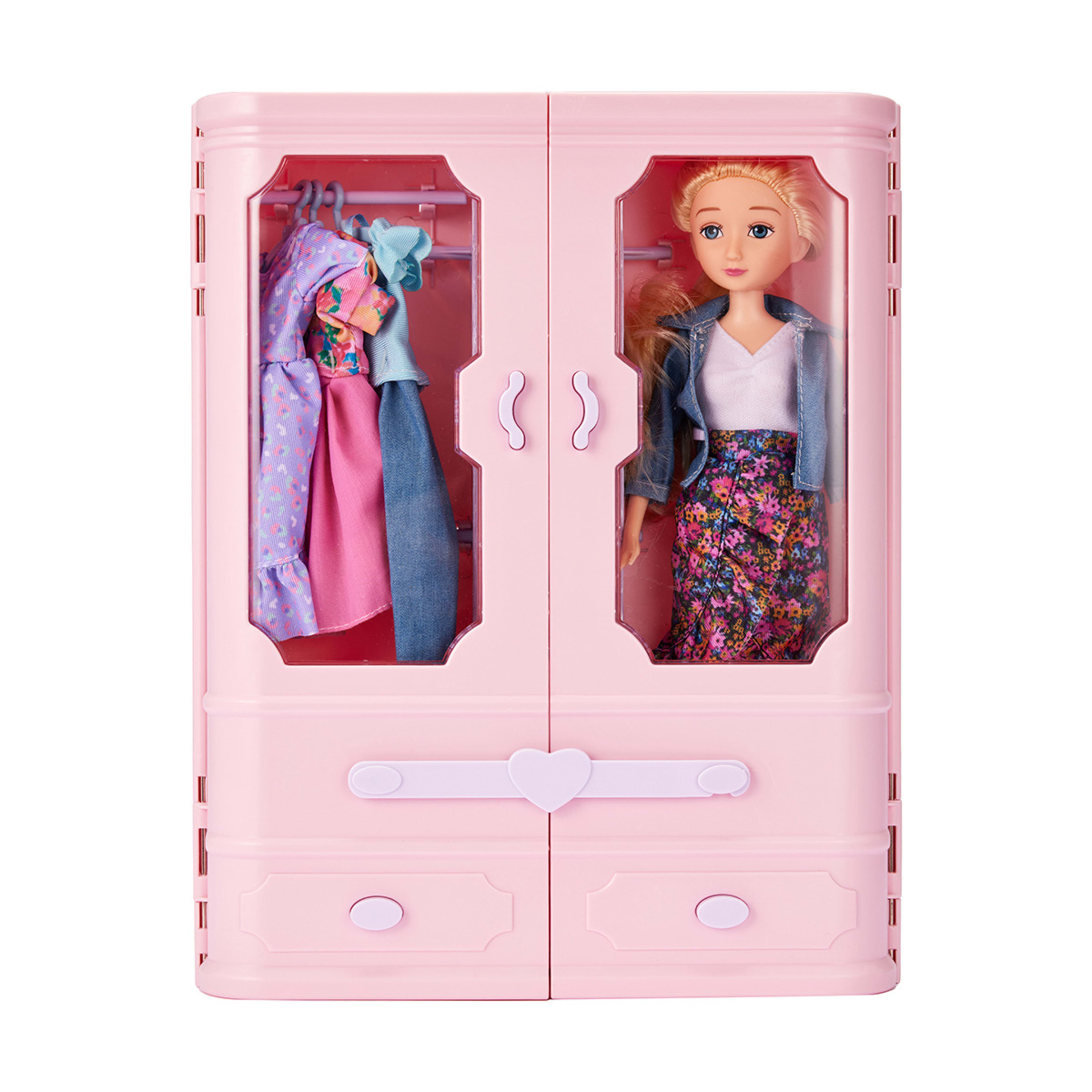 2 11 Piece Doll and Wardrobe Set, 2 of 10