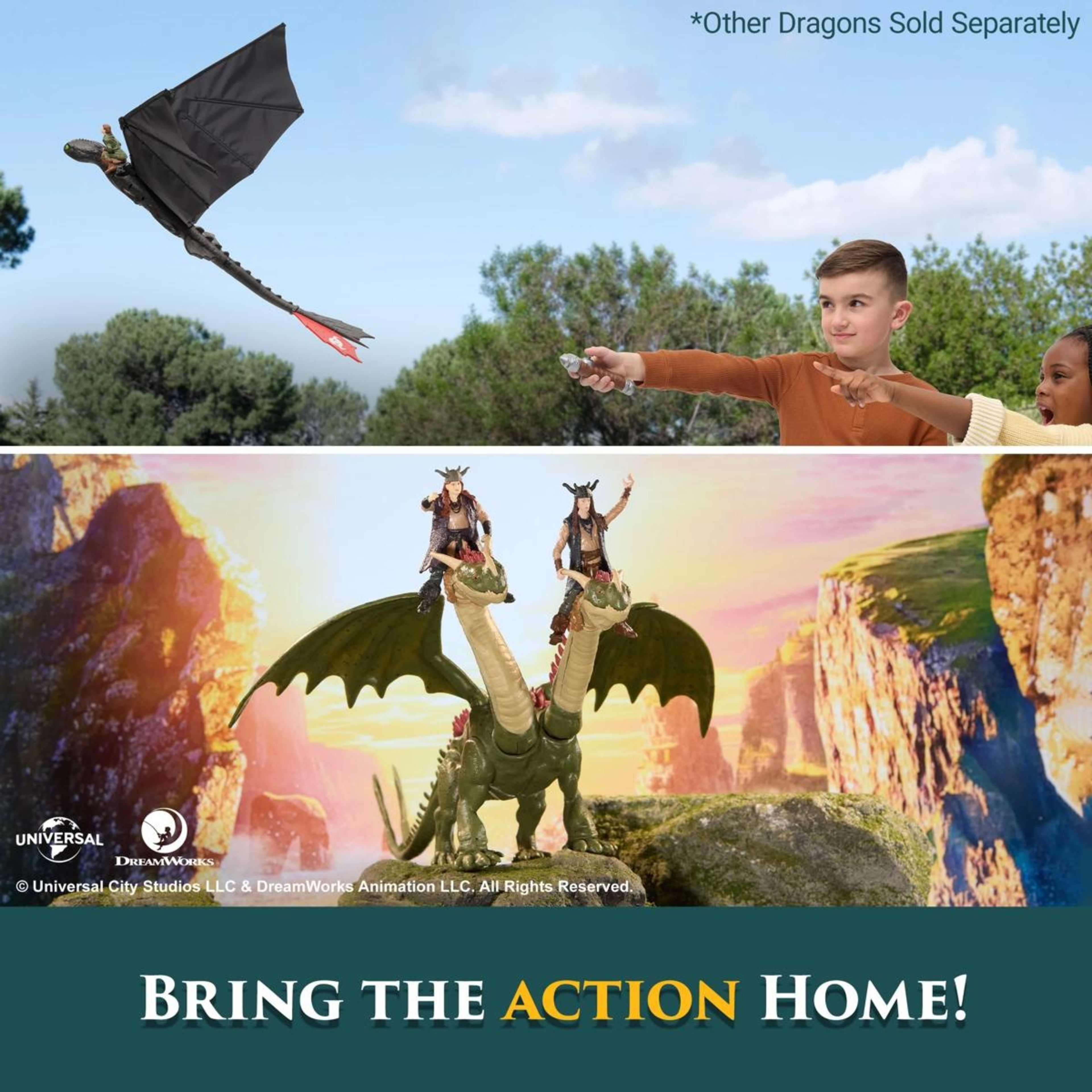 8 How To Train Your Dragon Real Flying Remote Control Toothless Action Figure, 8 of 10