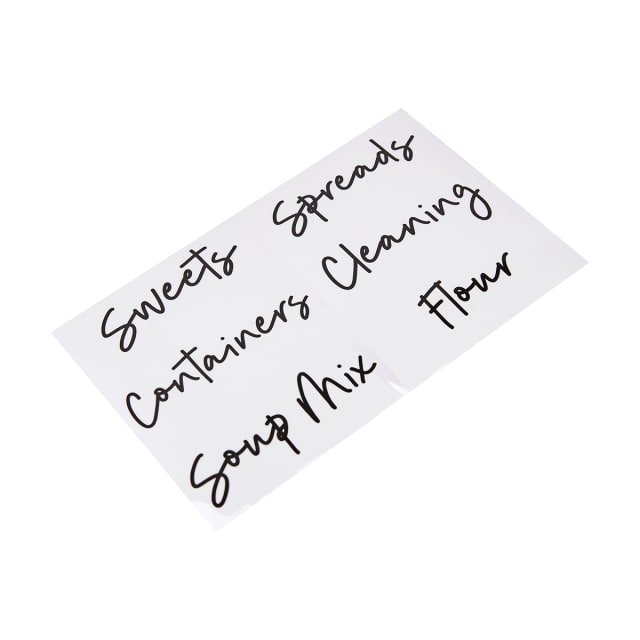 36 Extra Large Pantry Labels Kmart