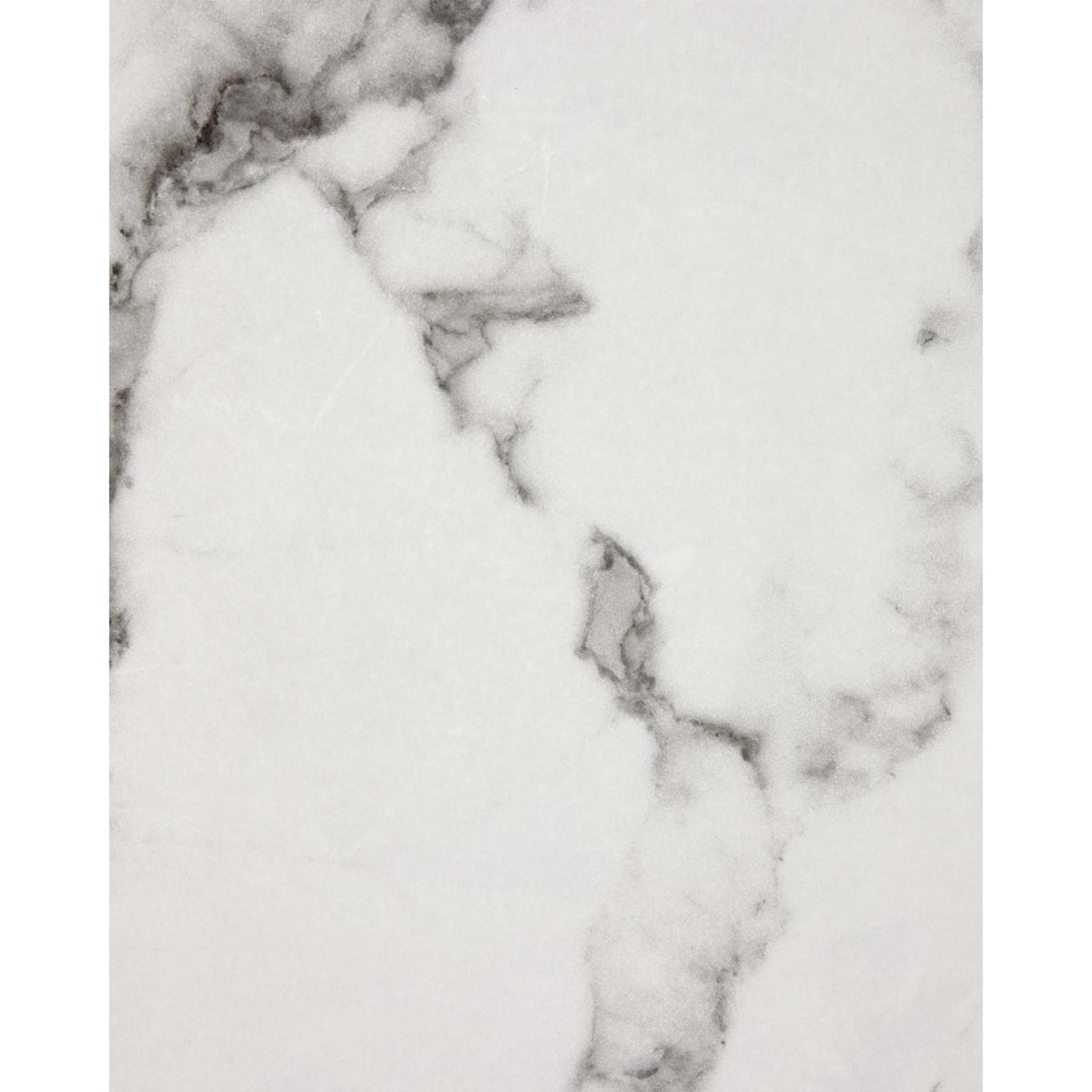 4 White Marble Look Side Table, 4 of 5