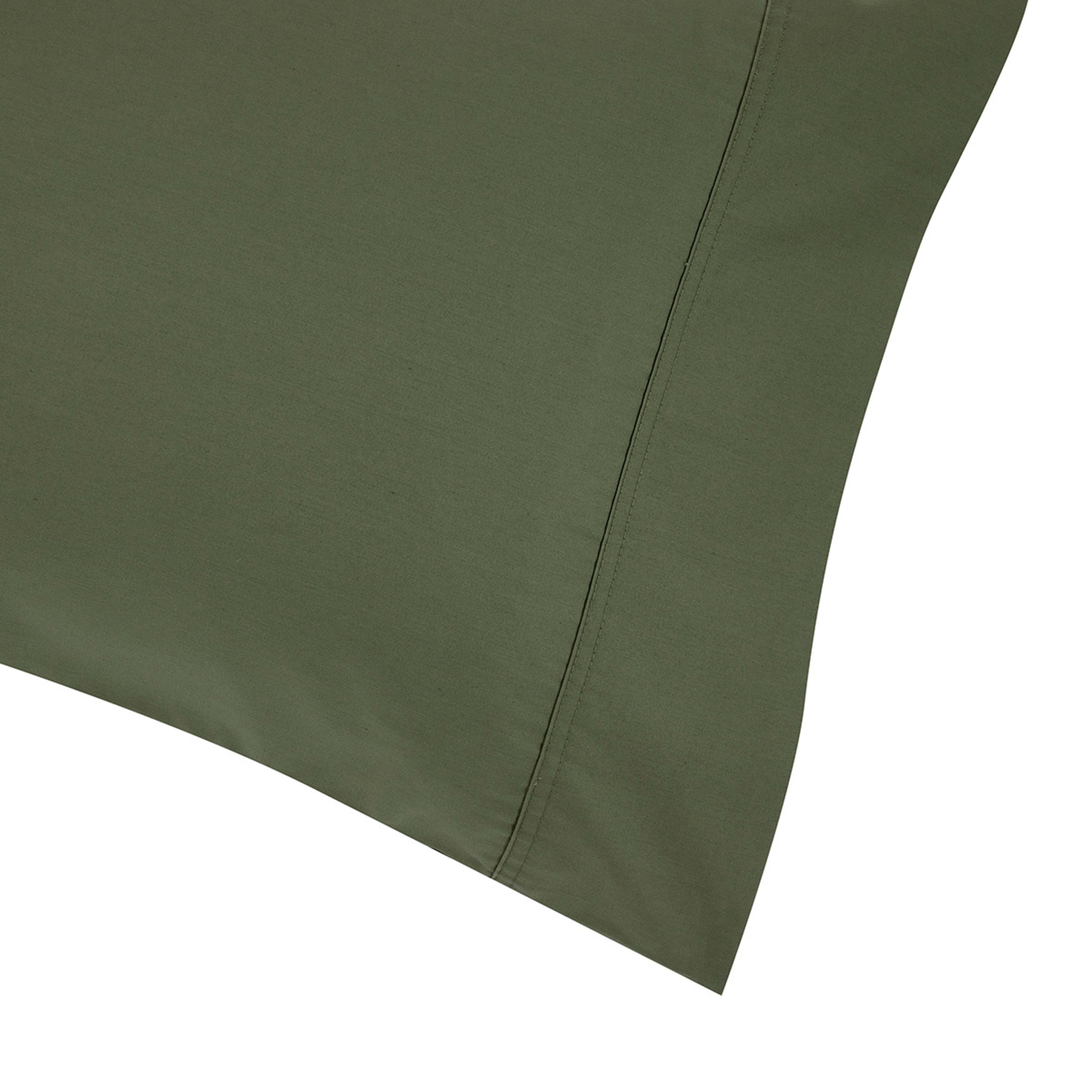 3 2 Pack 500 Thread Count Australian Grown Cotton Standard Pillowcases - Forest, 3 of 5
