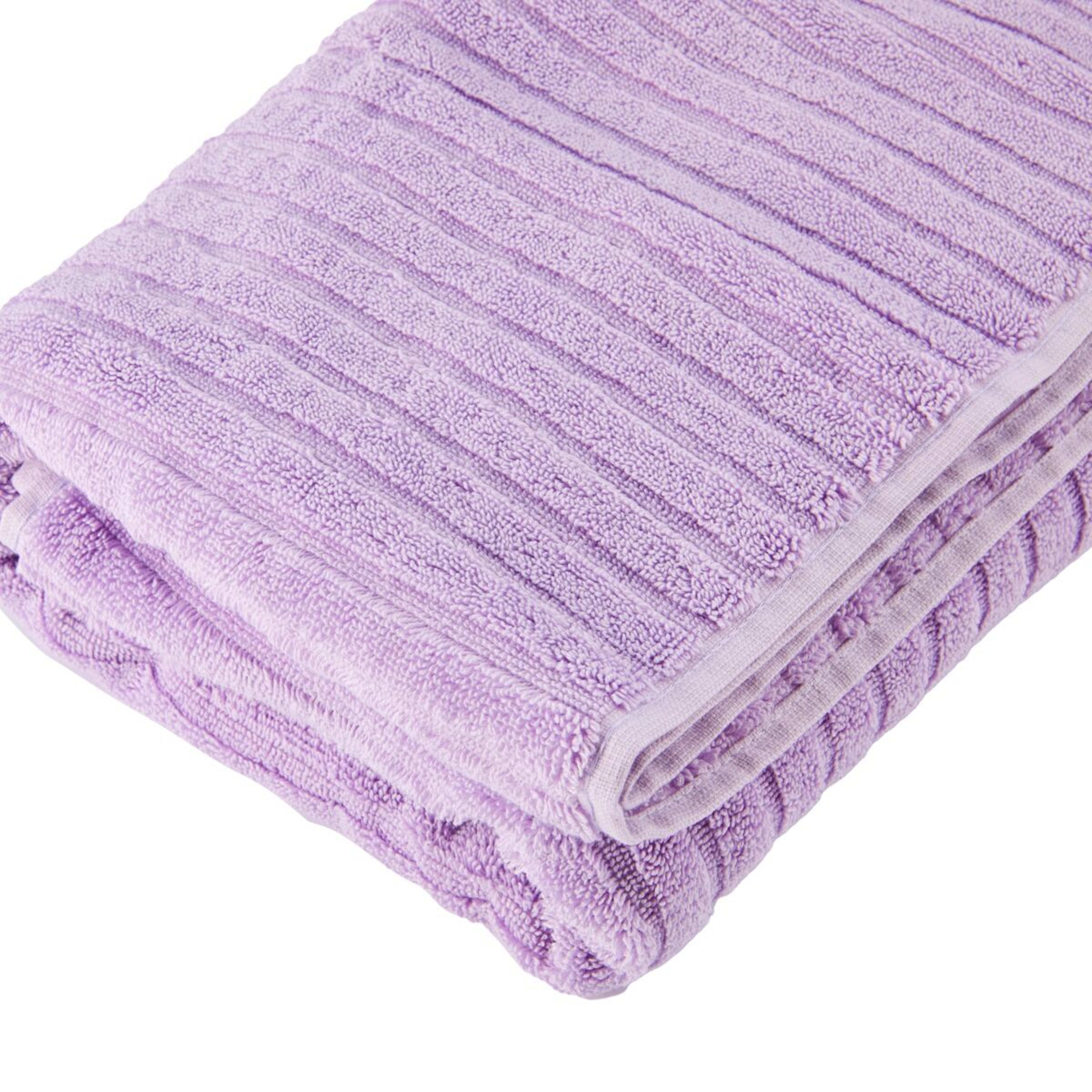 4 Australian Cotton Bath Towel - Lilac, 4 of 6
