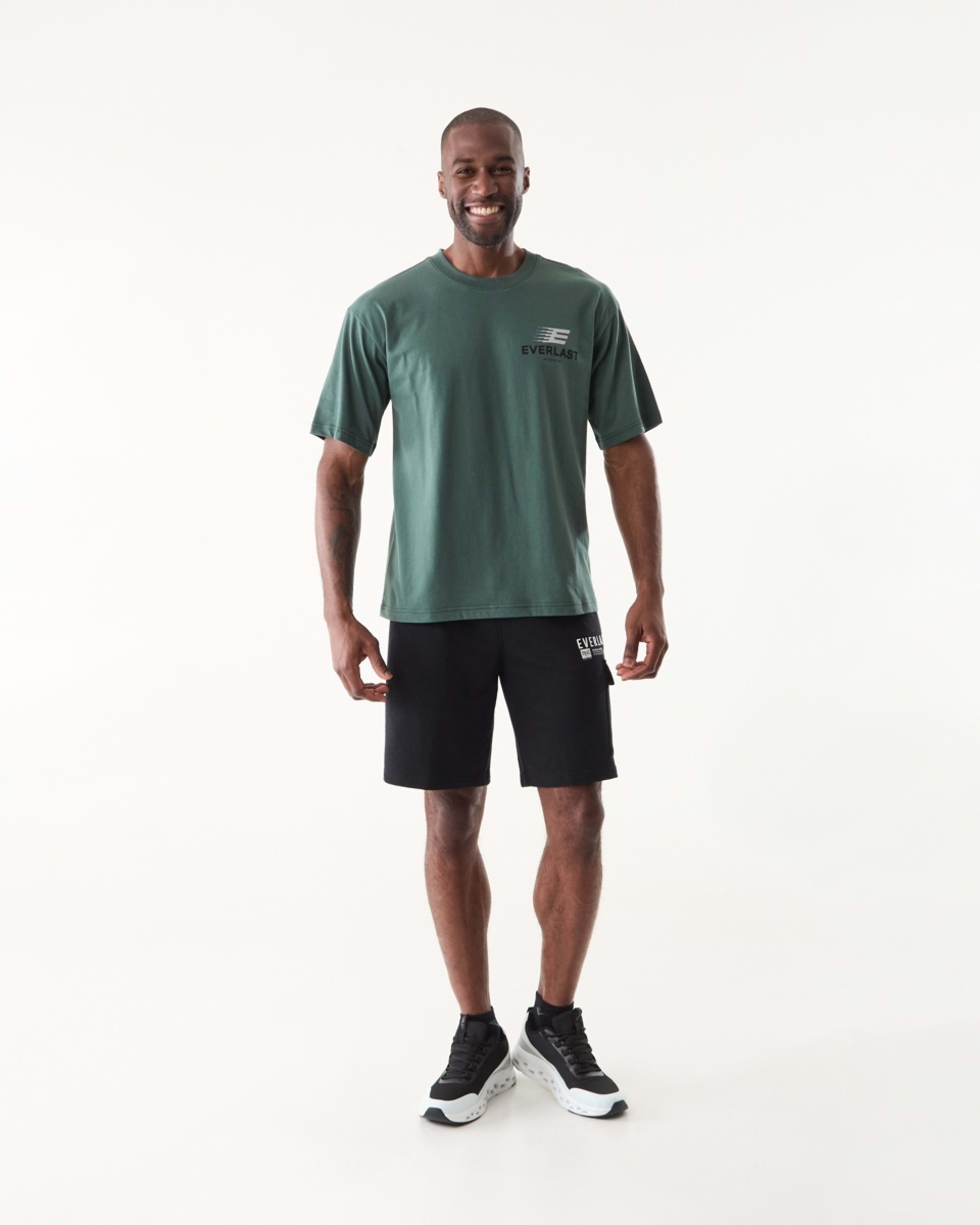 7 Everlast Mens Oversized T-shirt Deep Sea, 7 of 7