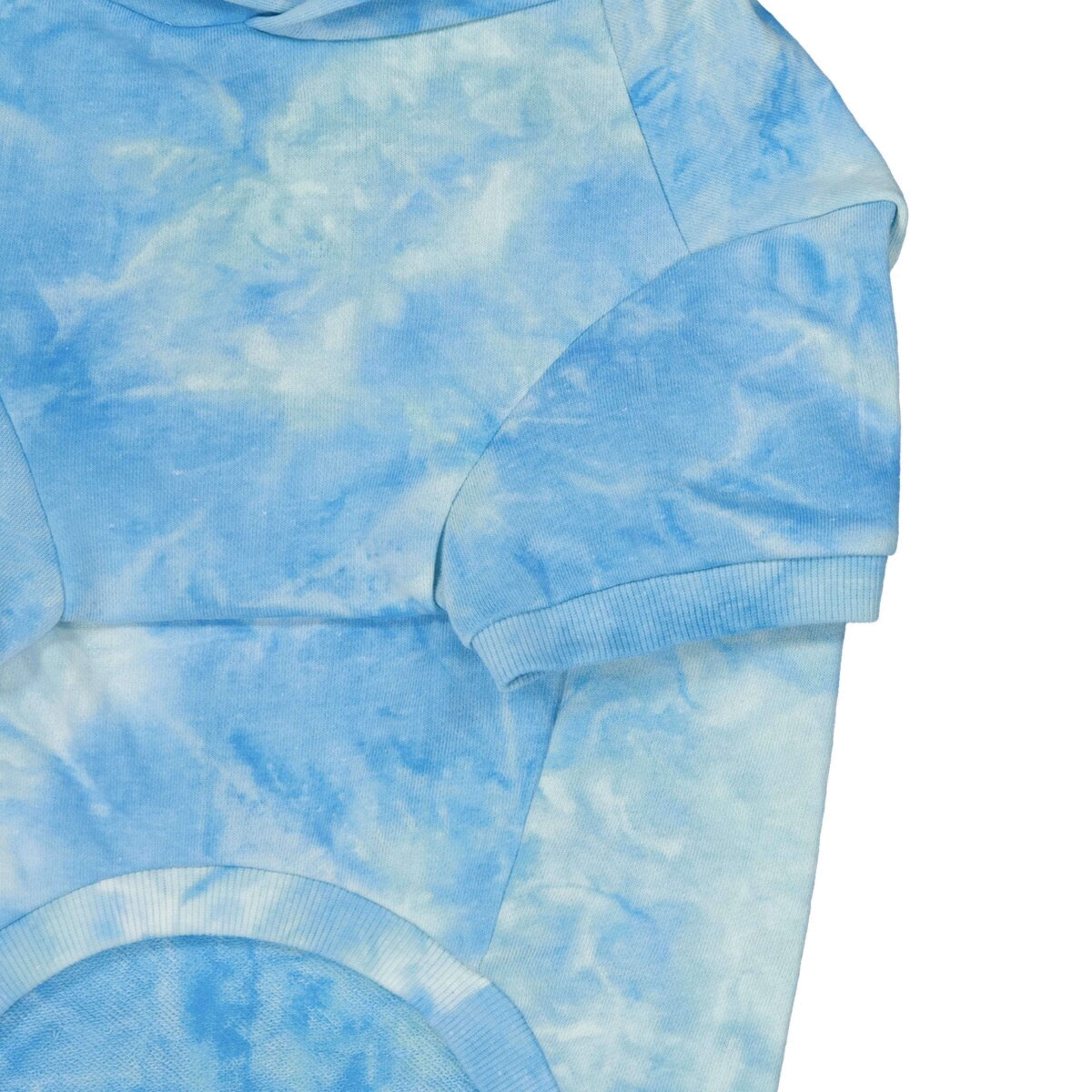 7 Pet Hoodie Tie-Dye - Extra Large, Blue, 7 of 10