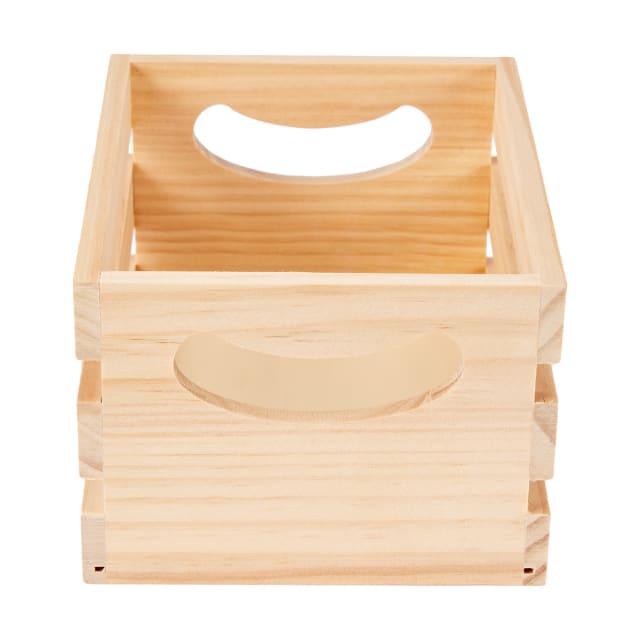 Mini Wooden Crate Kmart