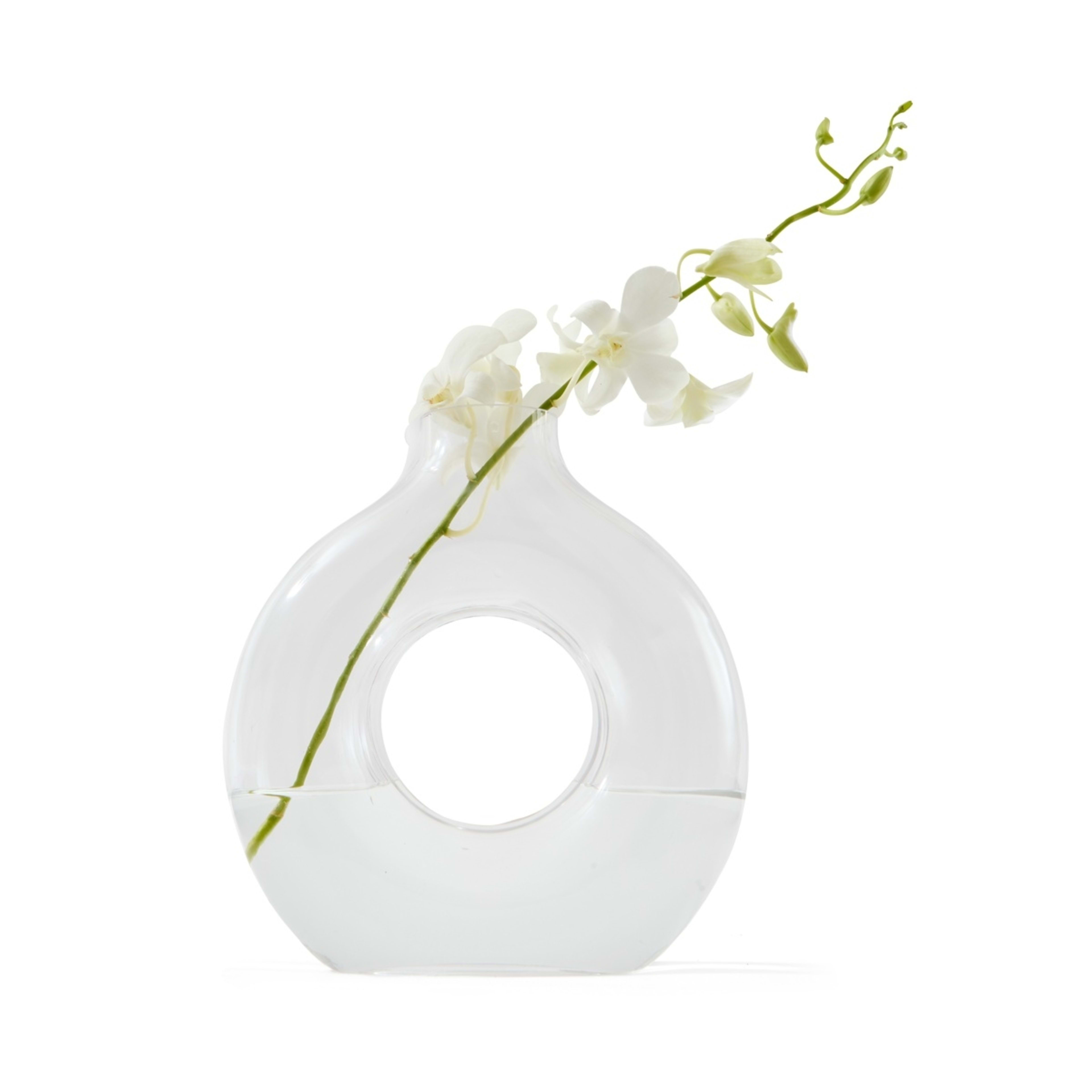 1 Hollow Glass Vase, 1 of 4