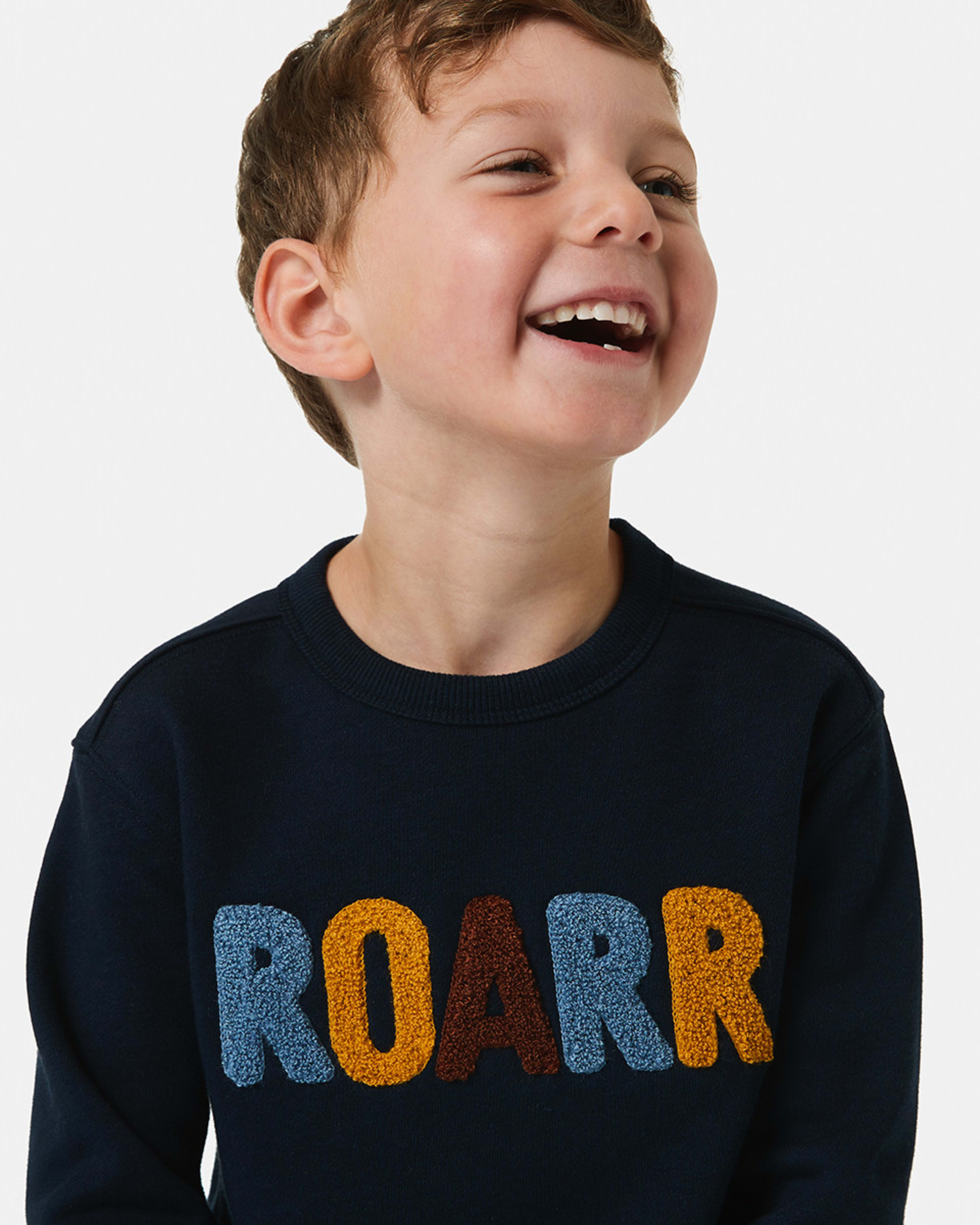 Boucle Crew Neck Sweatshirt Kmart