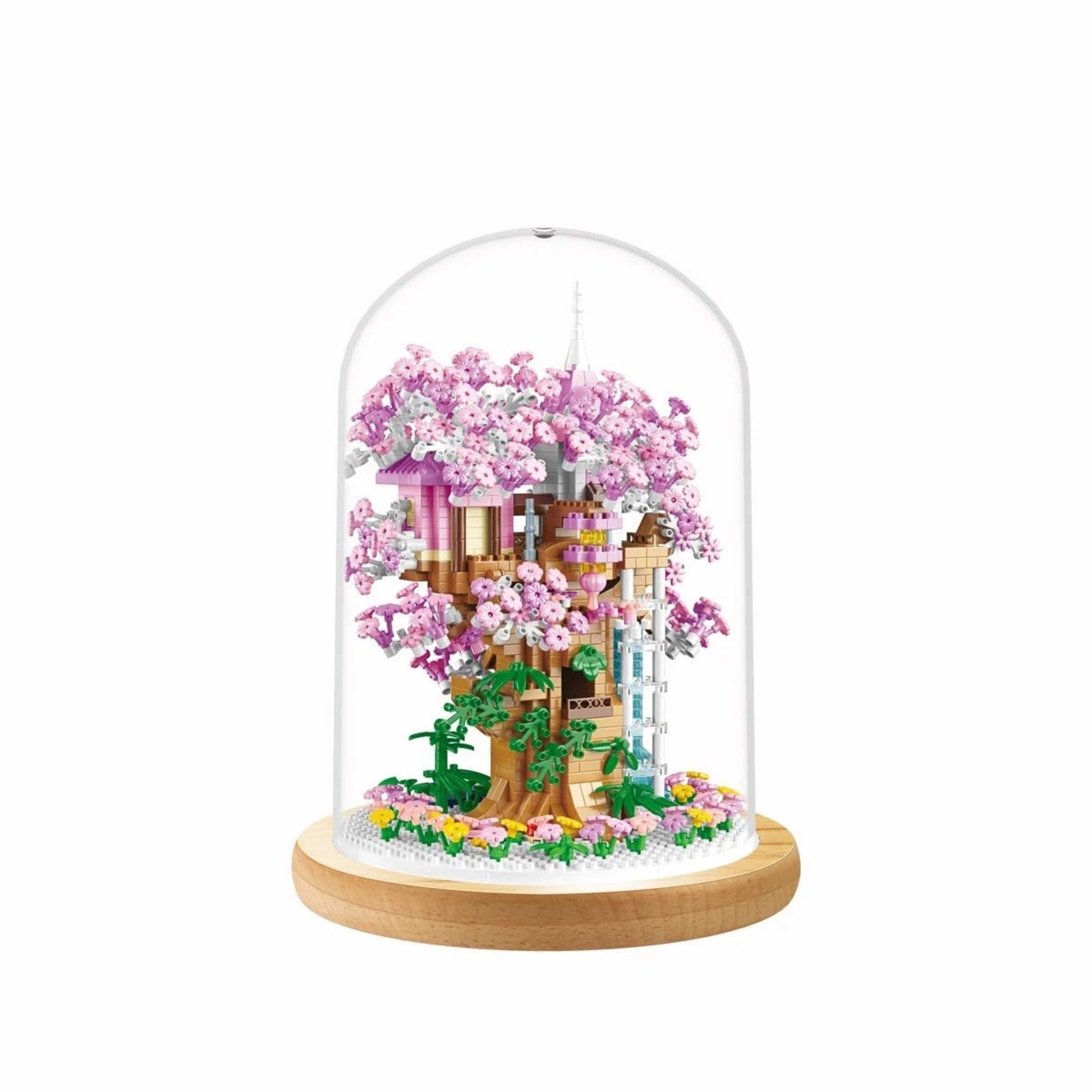 2 1182 Piece Mini Blocks Flower Series: Cherry Blossom Tree, 2 of 5