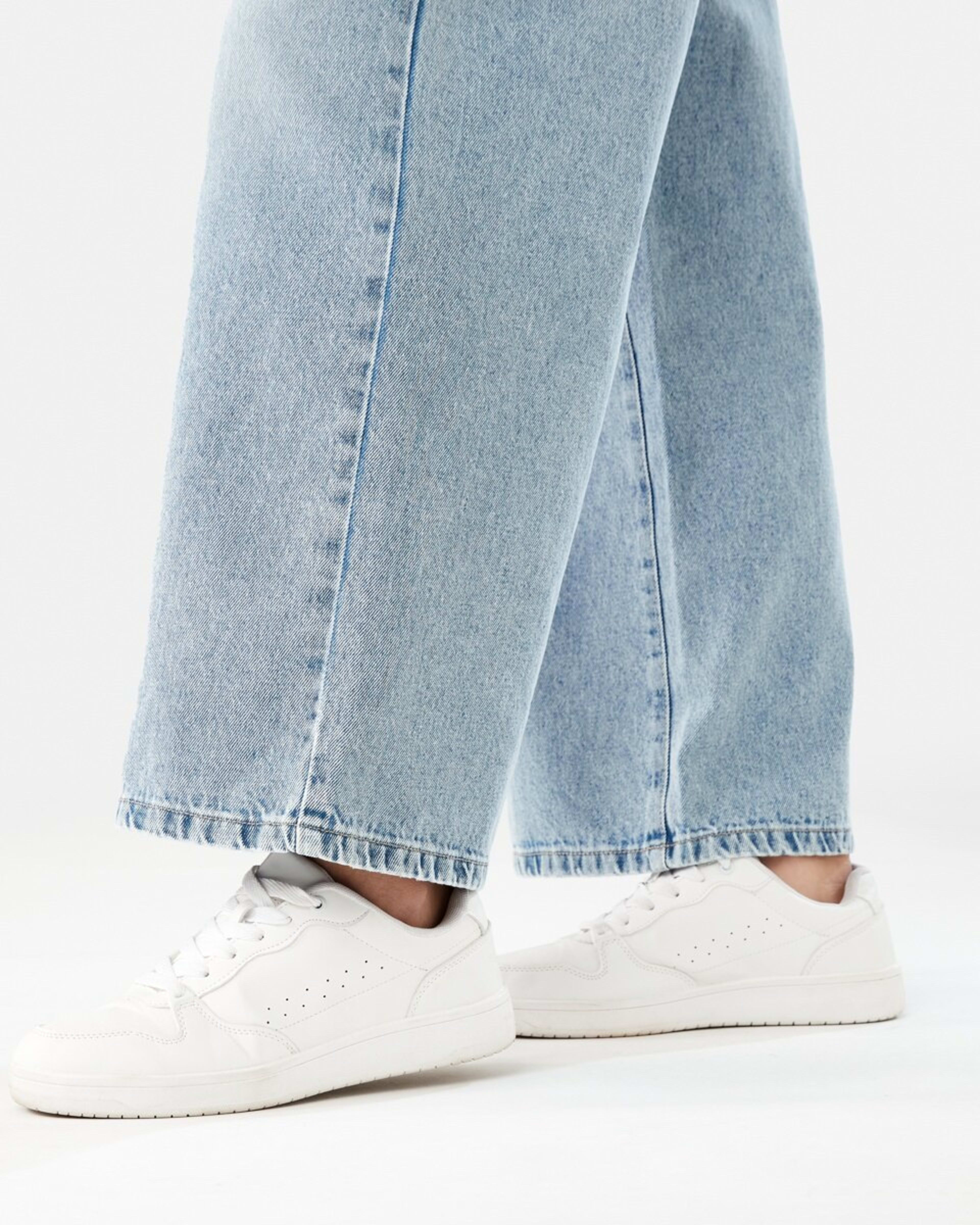 7 Wide Leg Jeans LIGHT WASH DENIM, 7 of 9