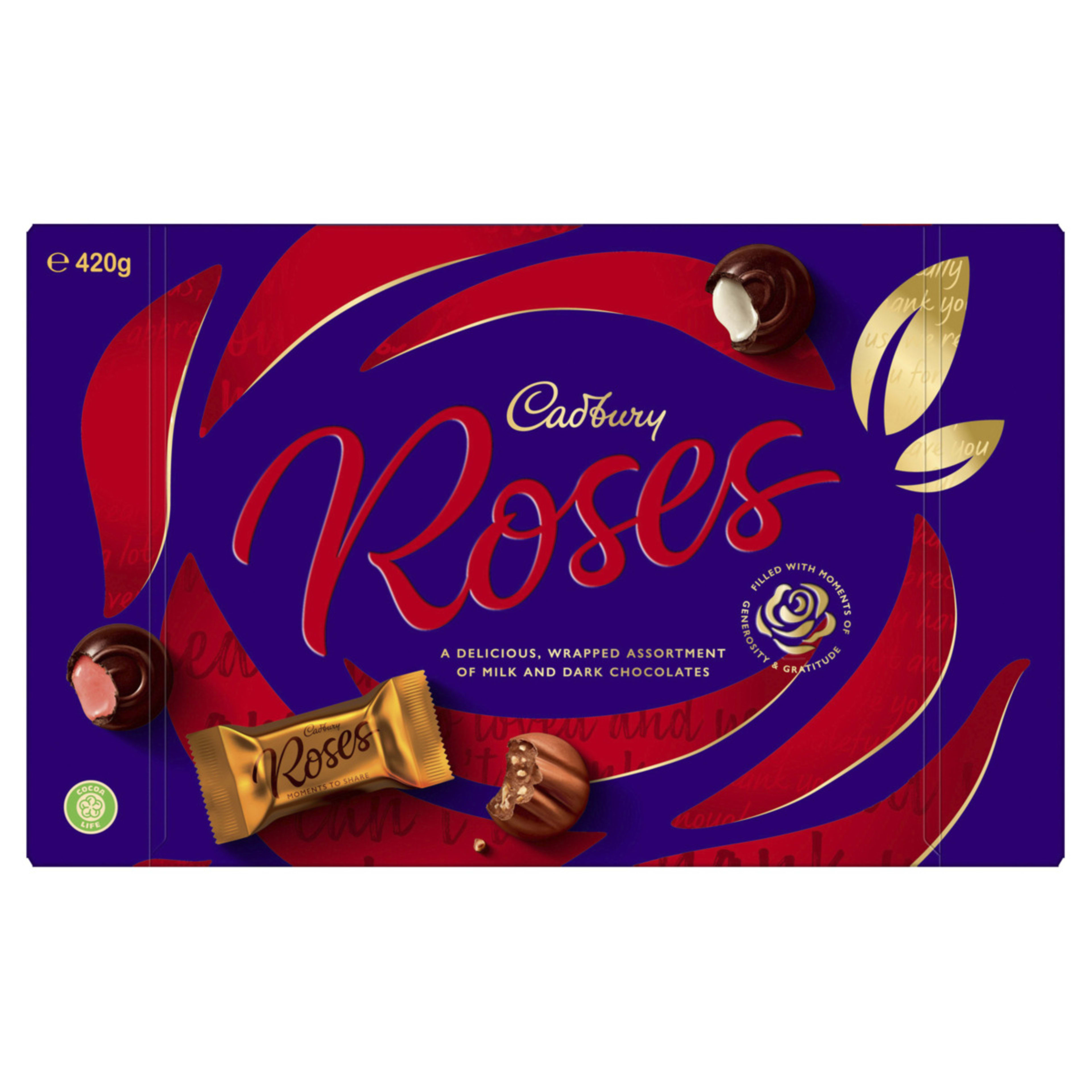 2 Cadbury Roses 420g, 2 of 6