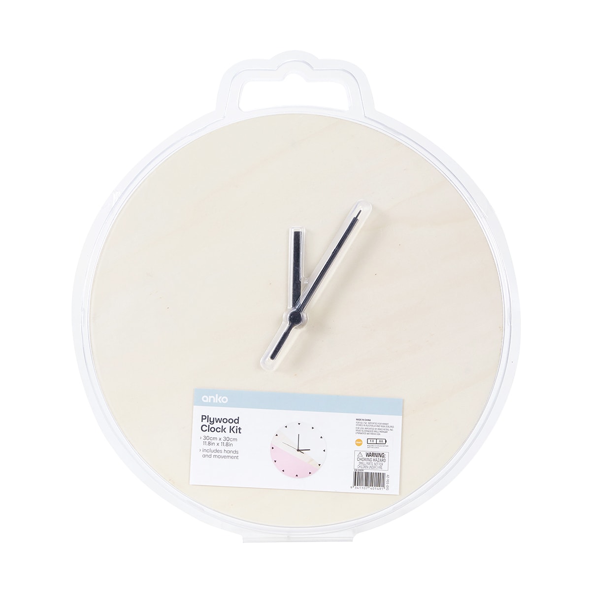 Plywood Clock Kit Kmart