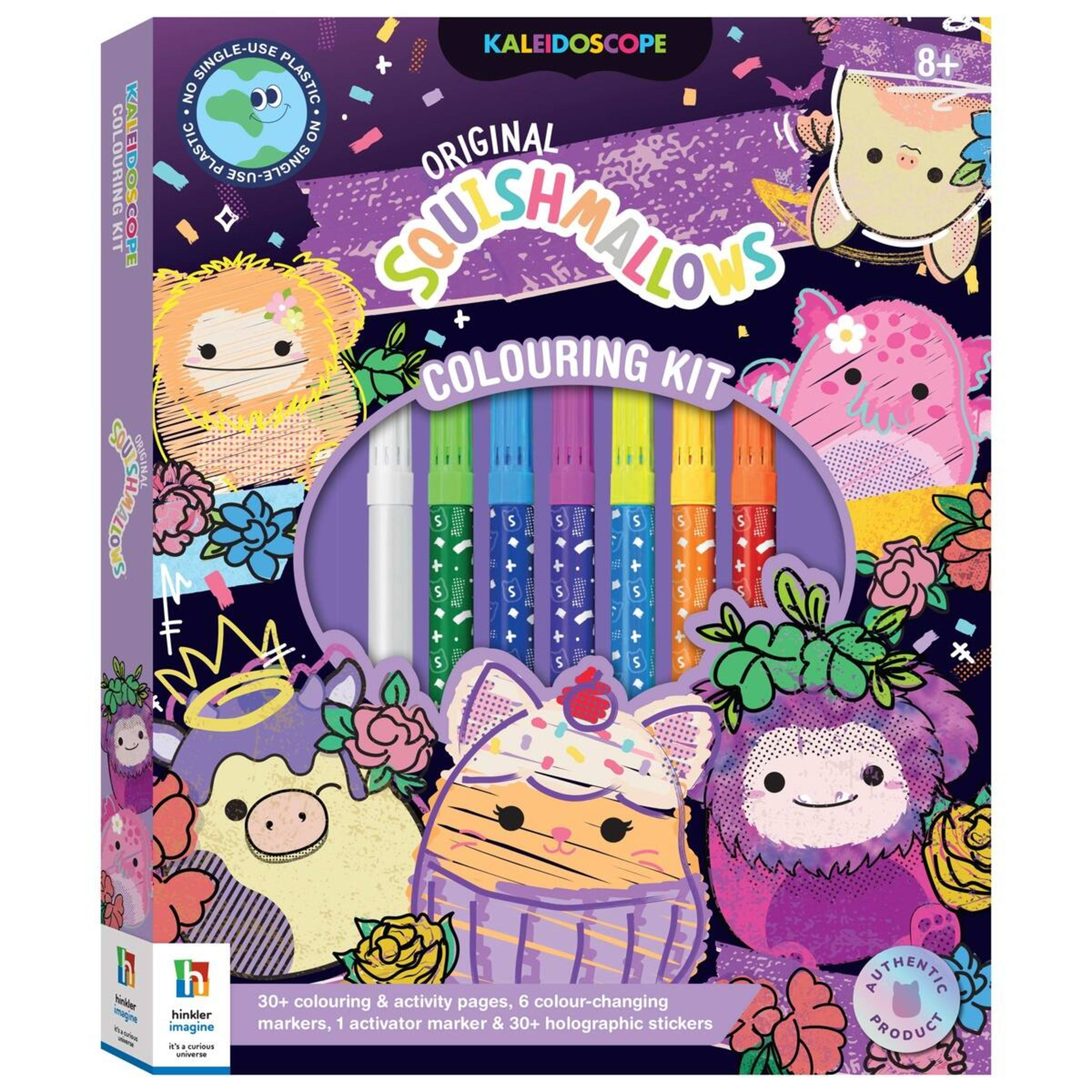 1 Kaleidoscope Colouring Kit: Original Squishmallows - Book
