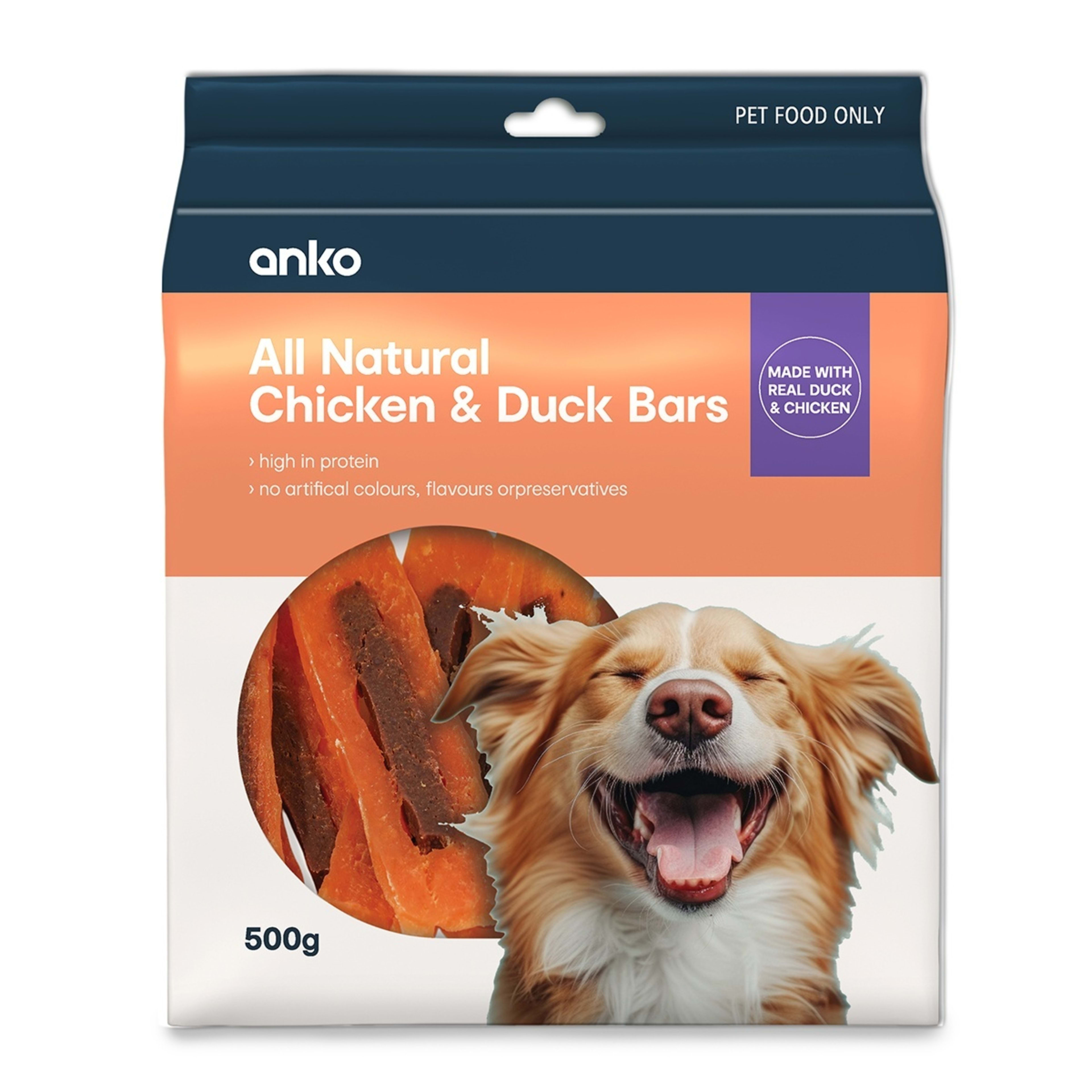 1 Pet Treat Chicken and Duck Bars