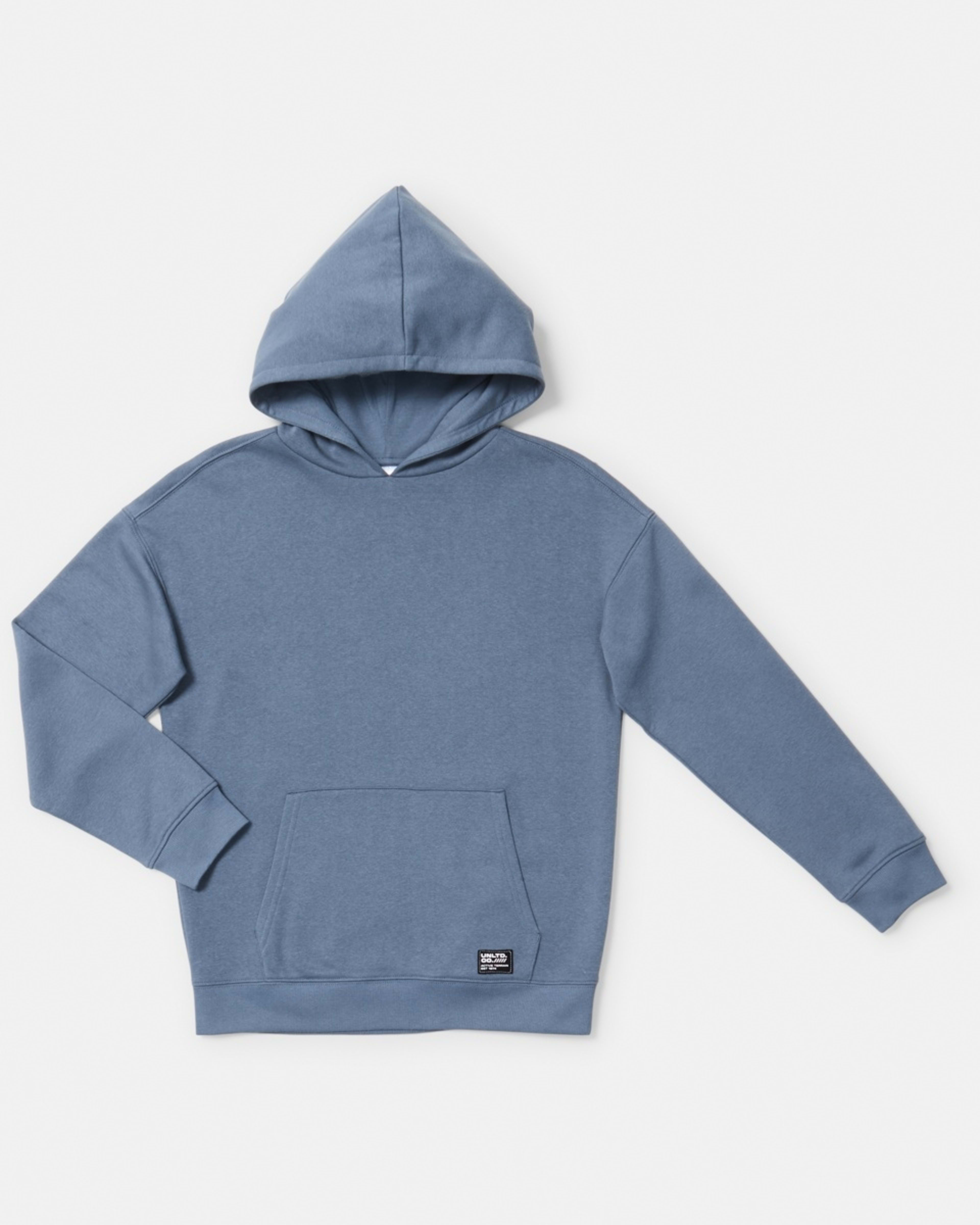 9 Oversized Hoodie With Pocket Vintg Blue, 9 of 10