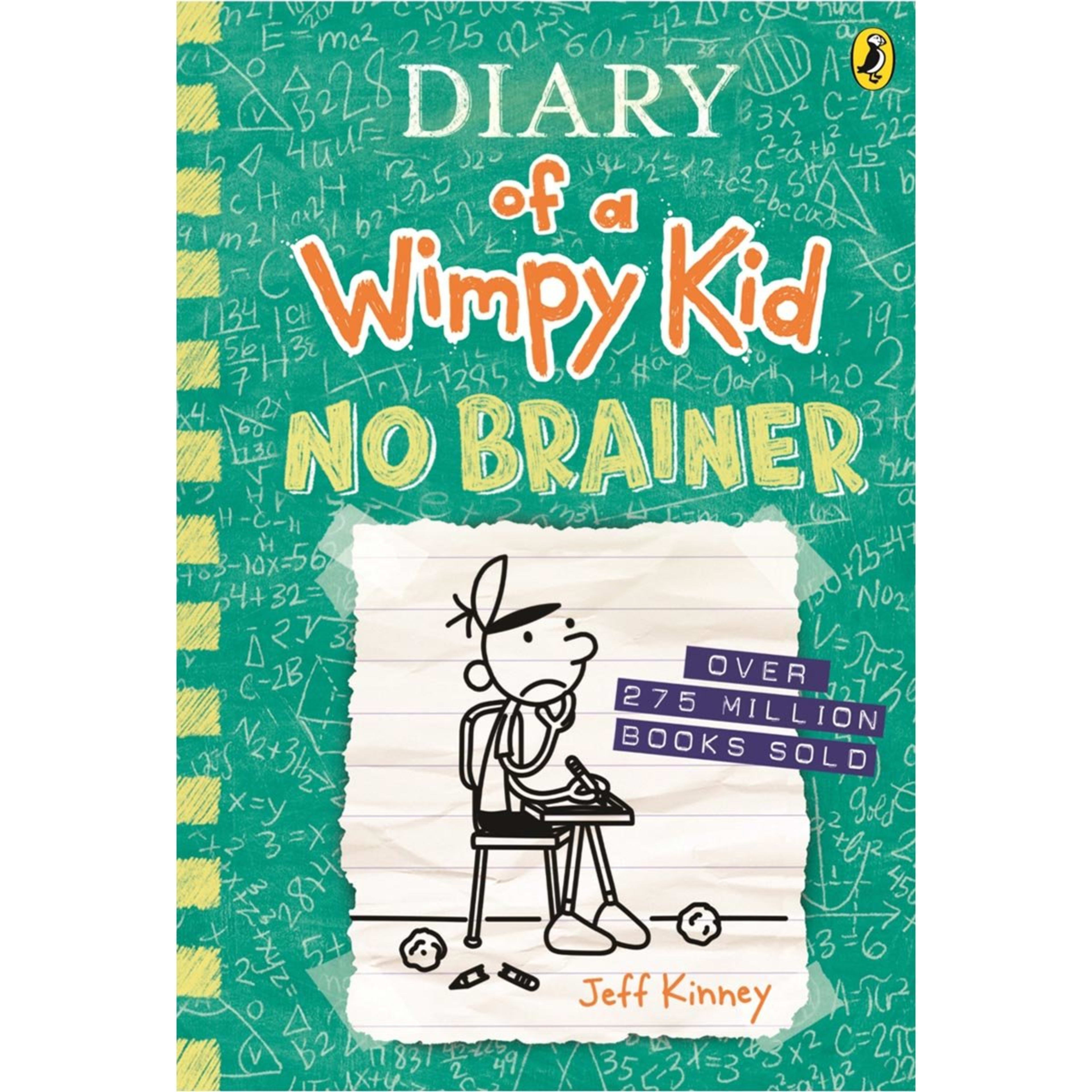 1 Diary of a Wimpy Kid: No Brainer by Jeff Kinney - Book