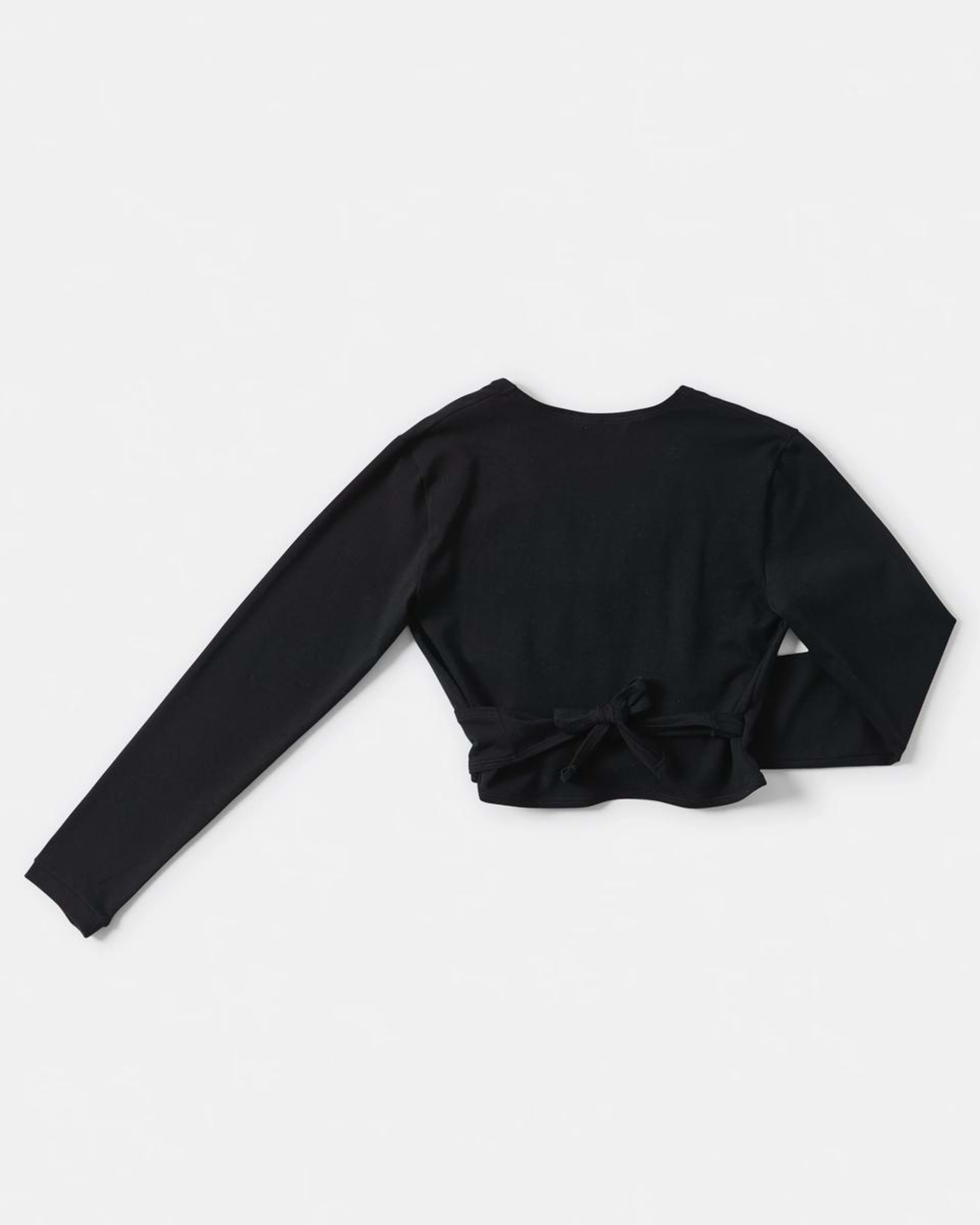 2 Dance Wrap Top BLACK, 2 of 7