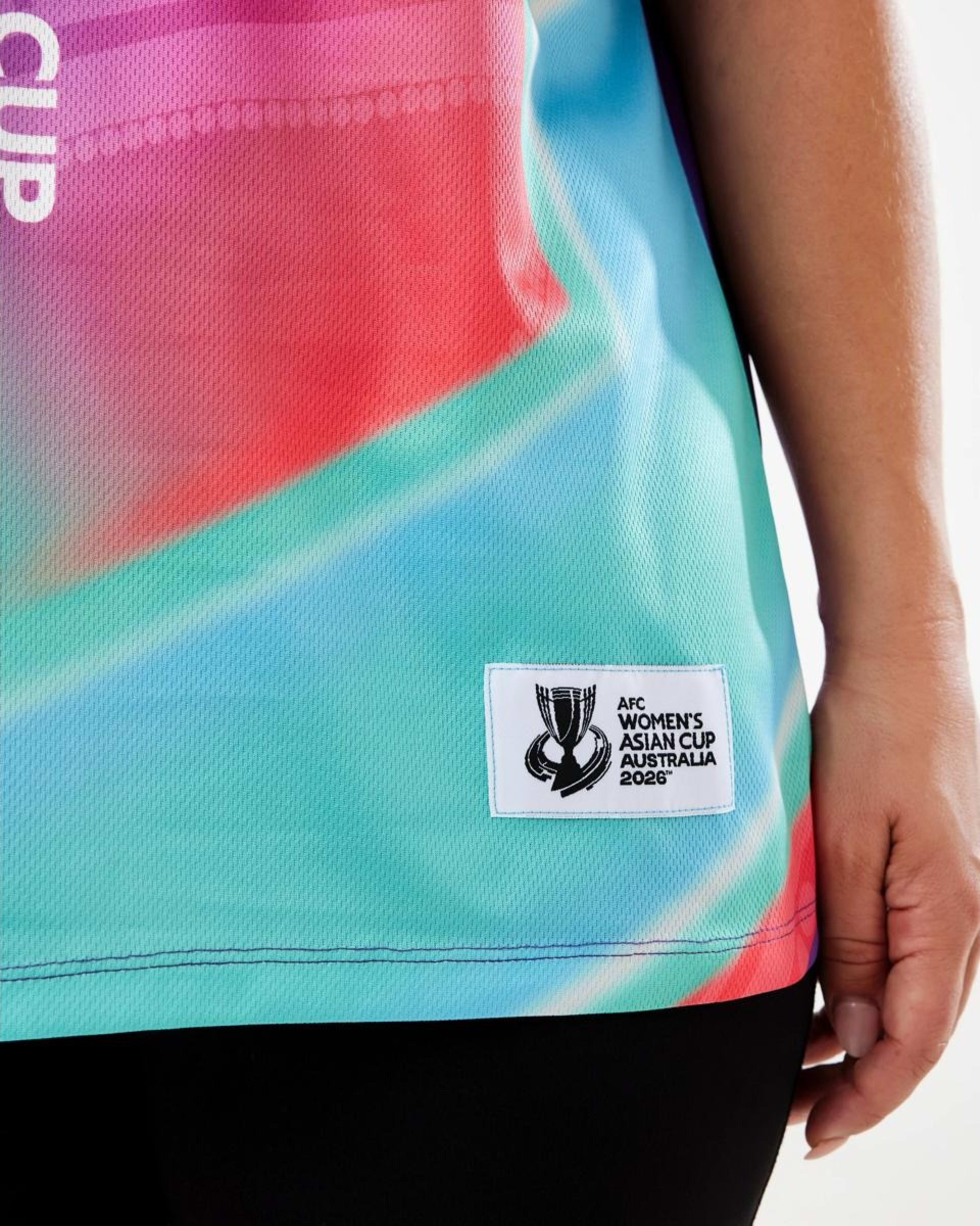 5 AFC Women's Asian Cup Australia Adult T-shirt Purple, 5 of 7