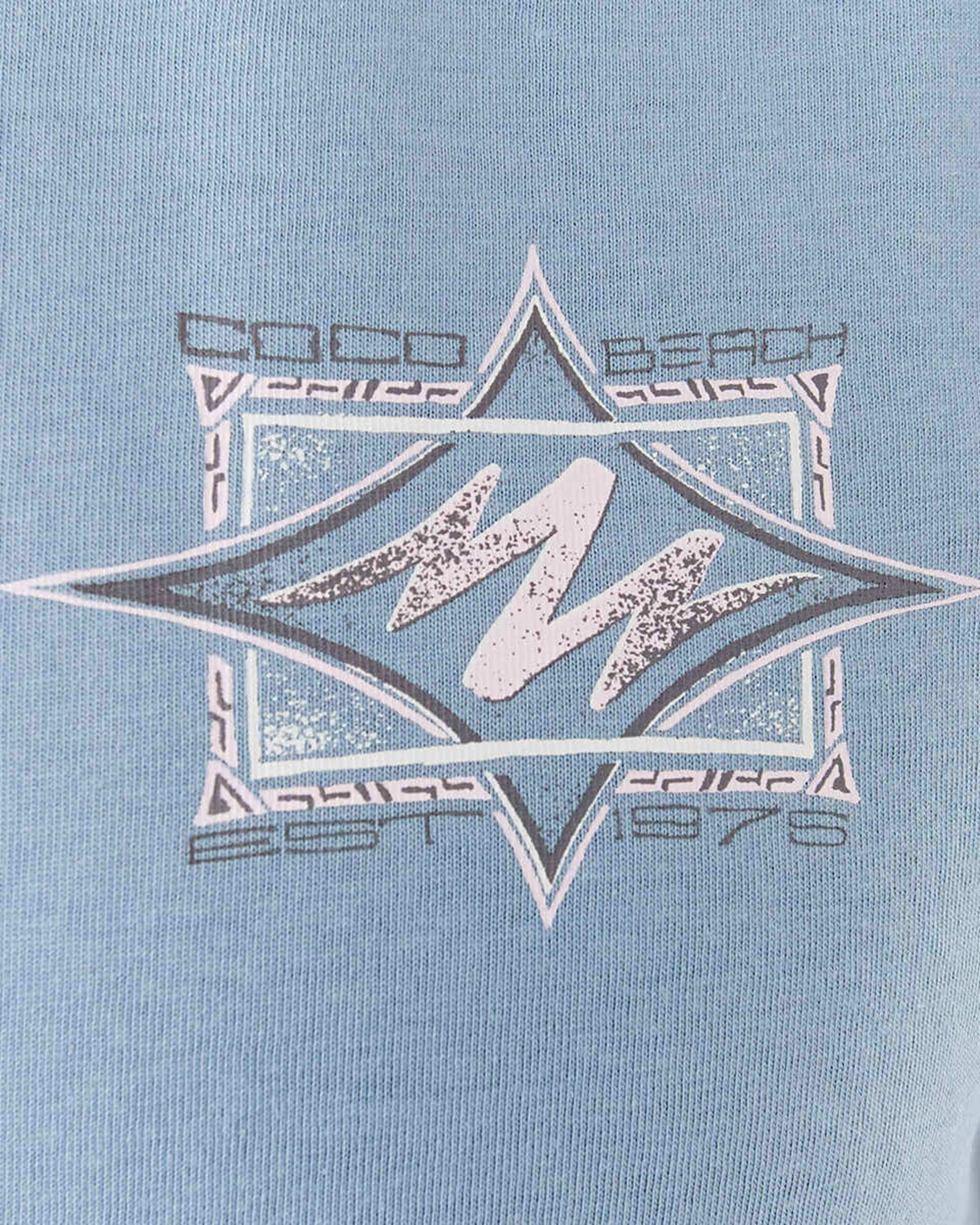 6 Graphic Curved Hem Muscle Blu Ash, 6 of 7