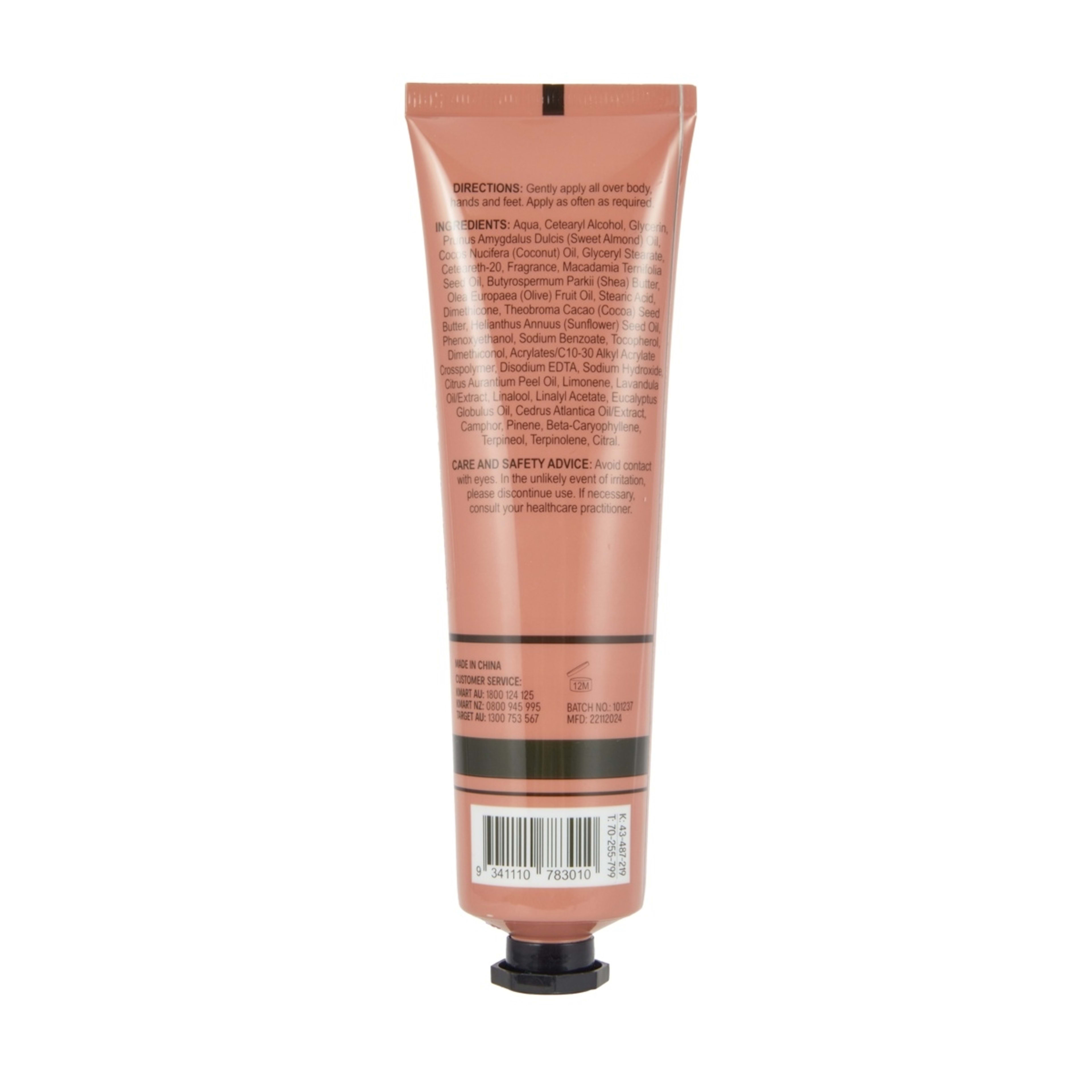 3 OXX Fragrance Aroma Body Balm 100ml - Mandarin Scented, 3 of 3
