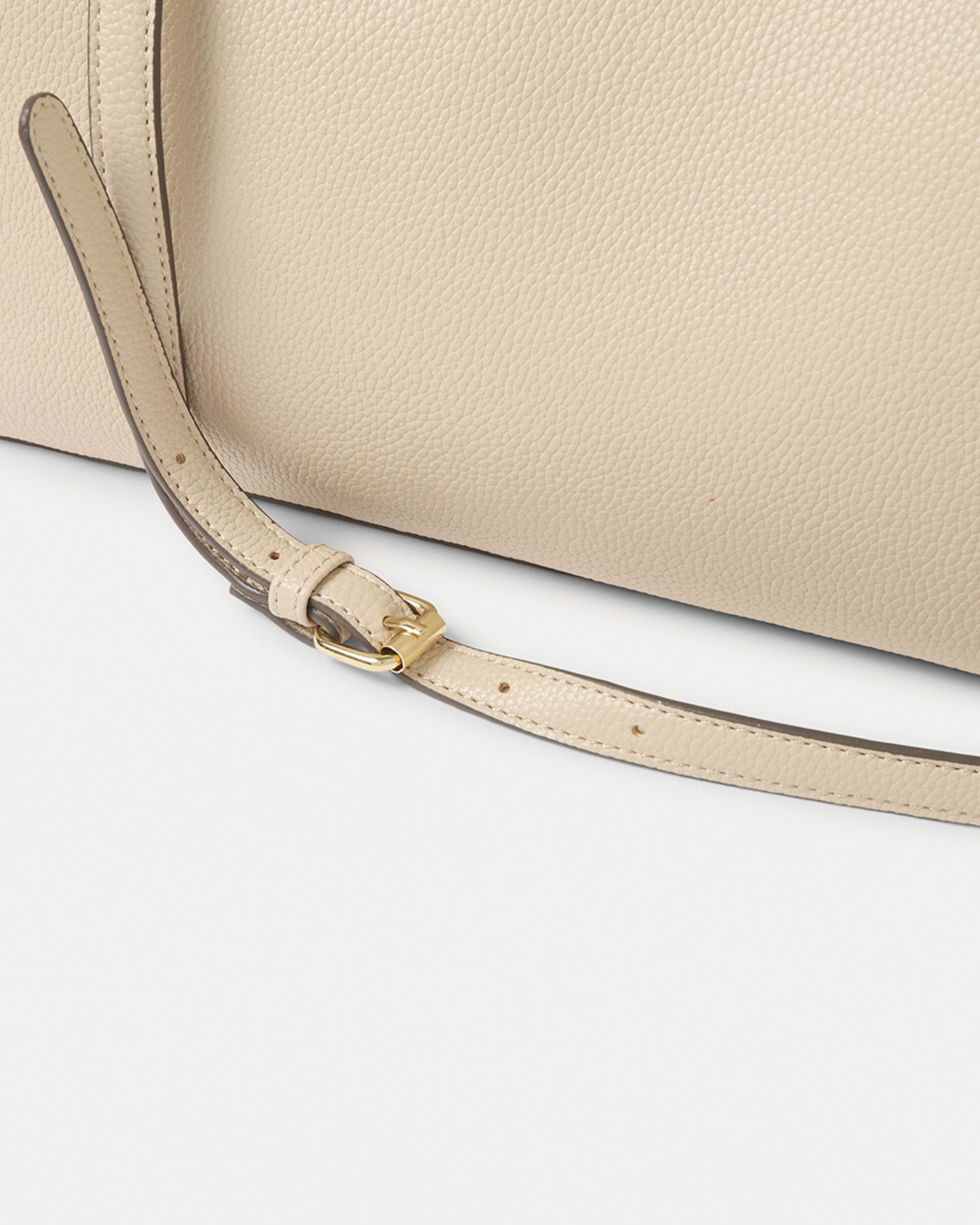 3 Work Tote Bag Bone Beige, 3 of 5