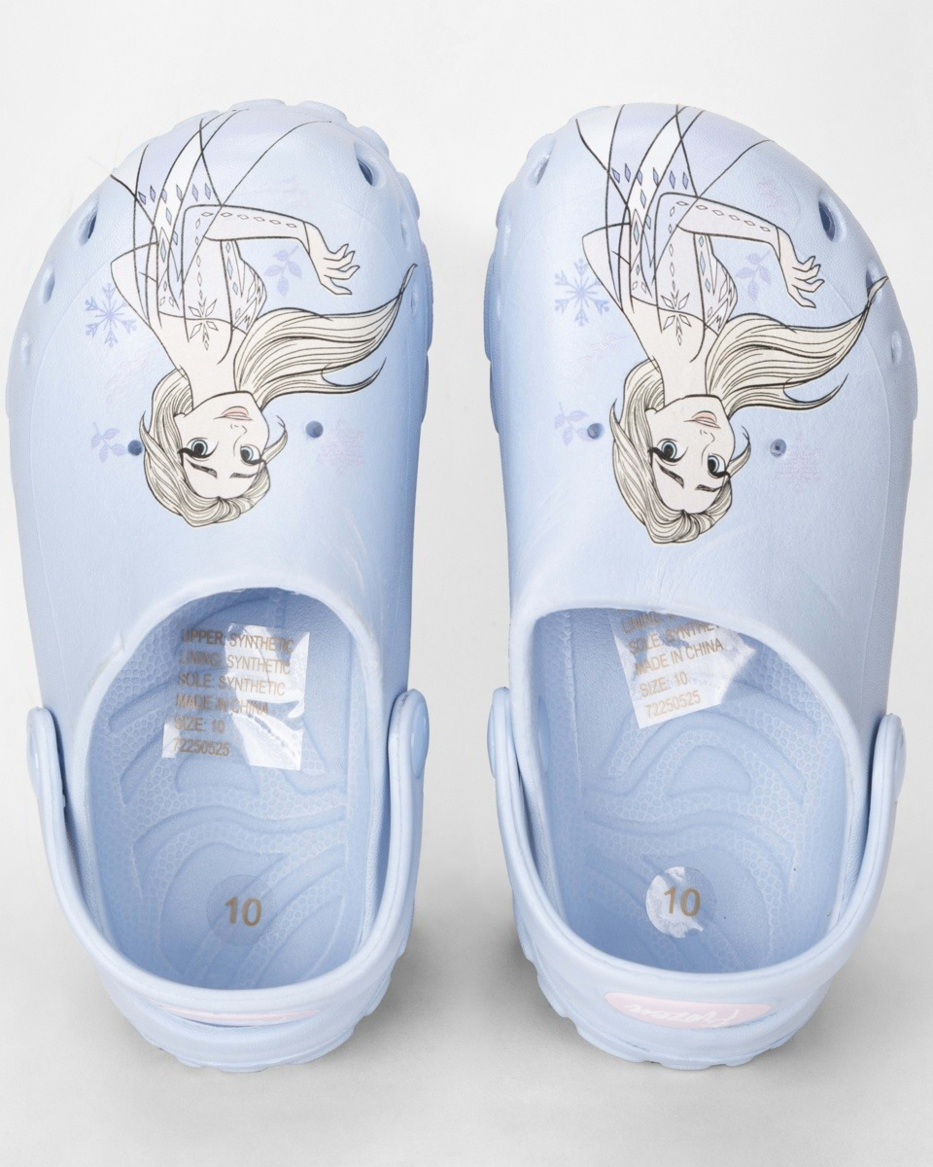 Junior Frozen License Clogs Kmart