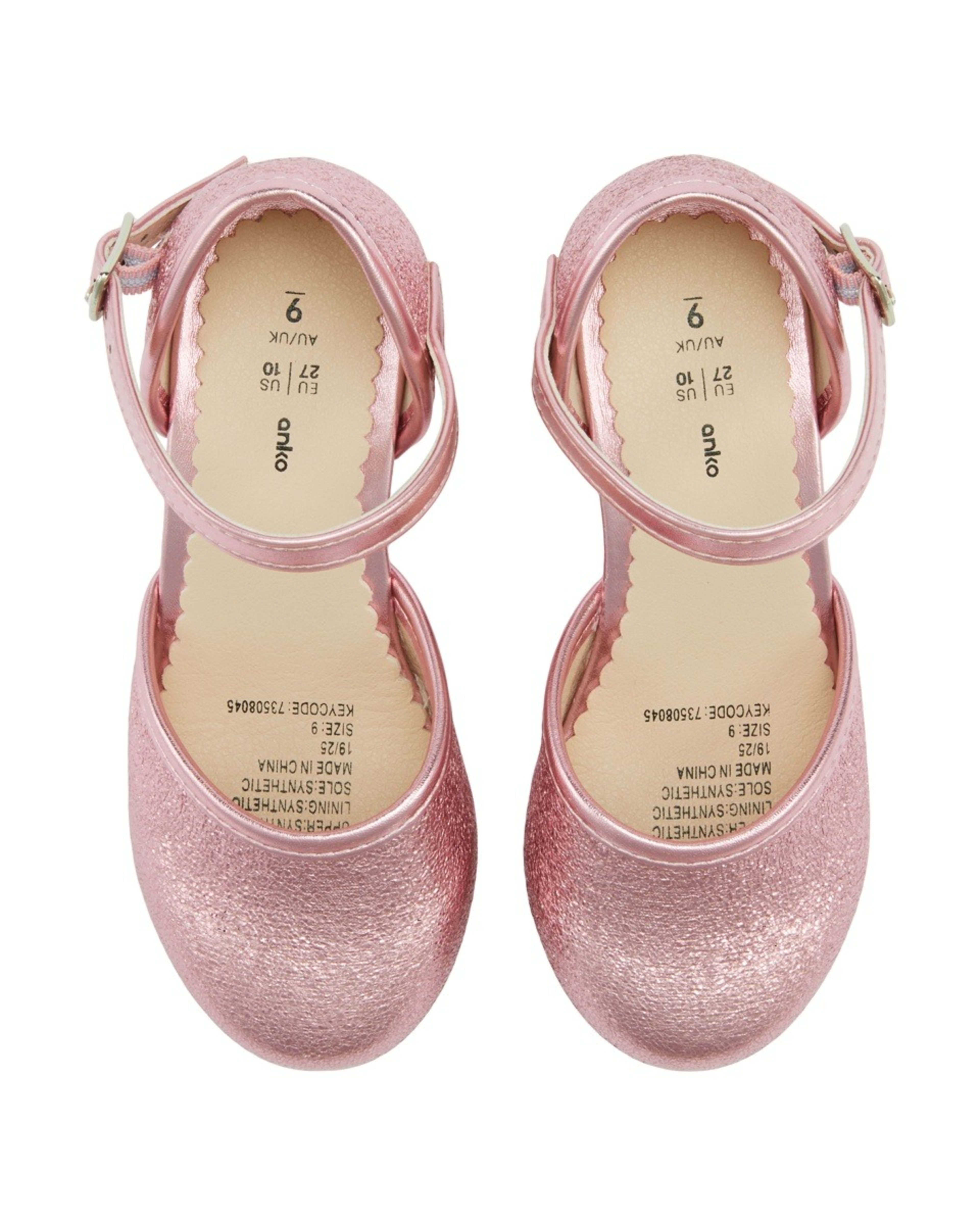 2 Junior Heels LIGHT PINK GLITTER, 2 of 5