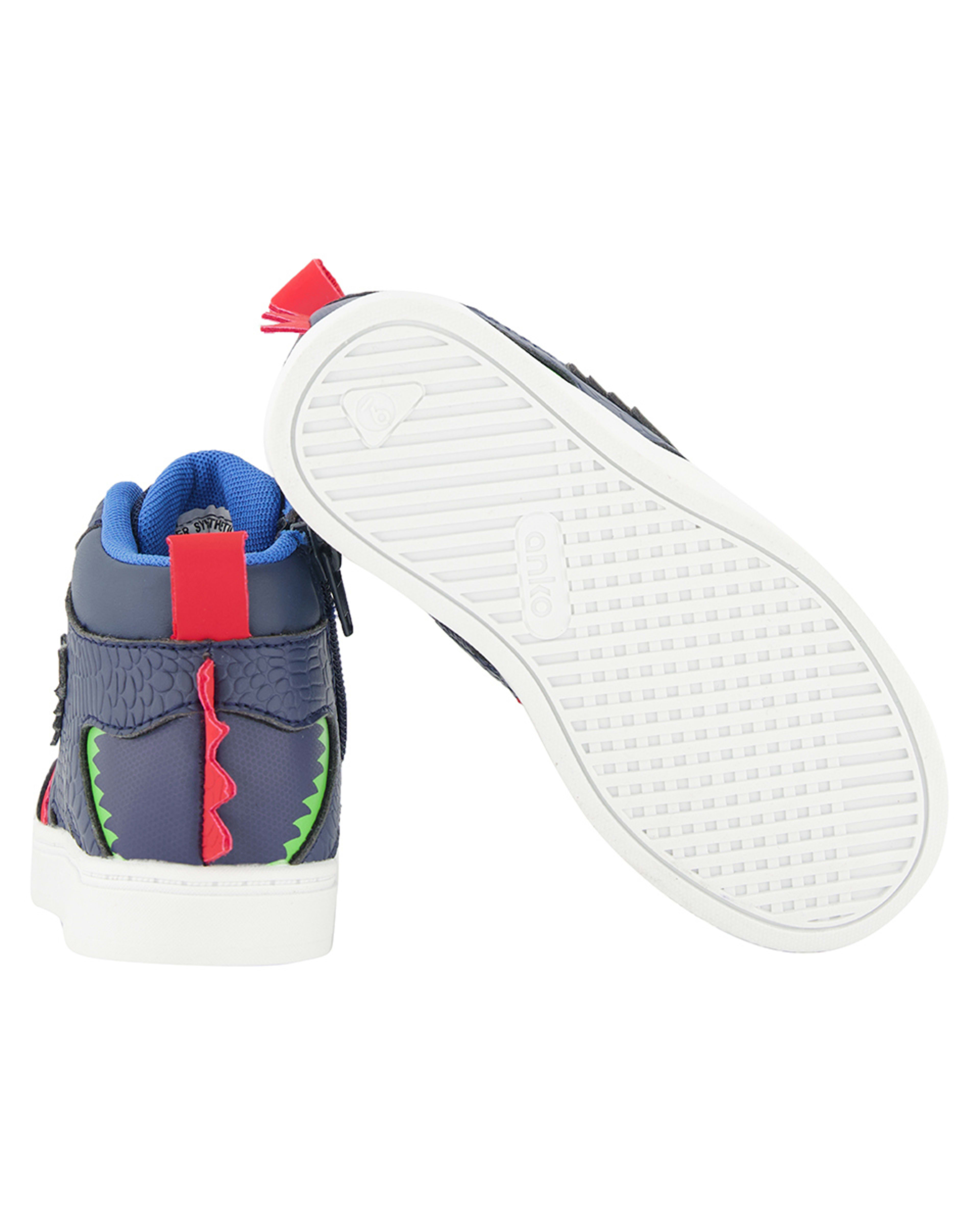 5 Junior Casual Shoes Dino Navy, 5 of 5