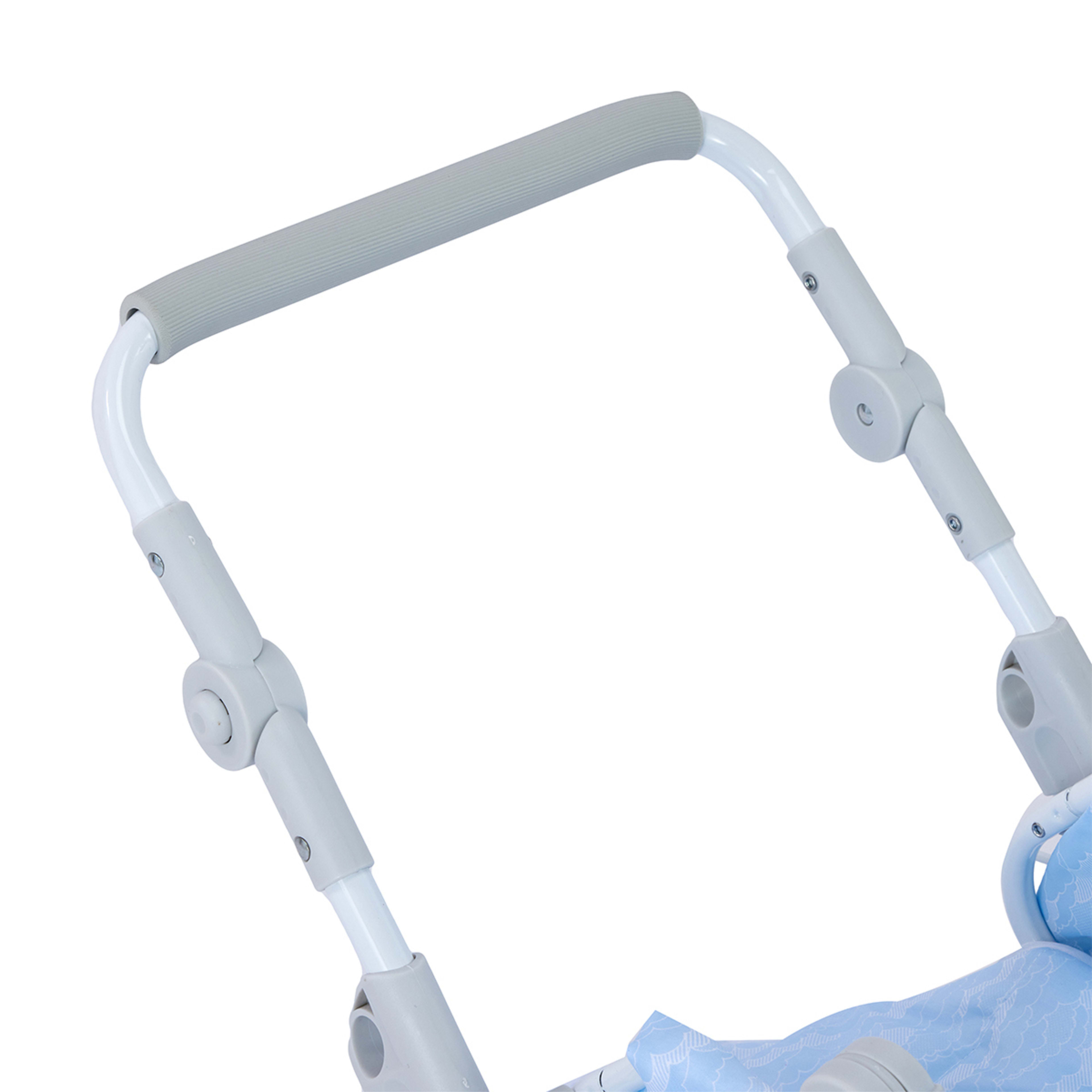 7 4 Piece Deluxe Toy Pram and Bag Set, 7 of 10