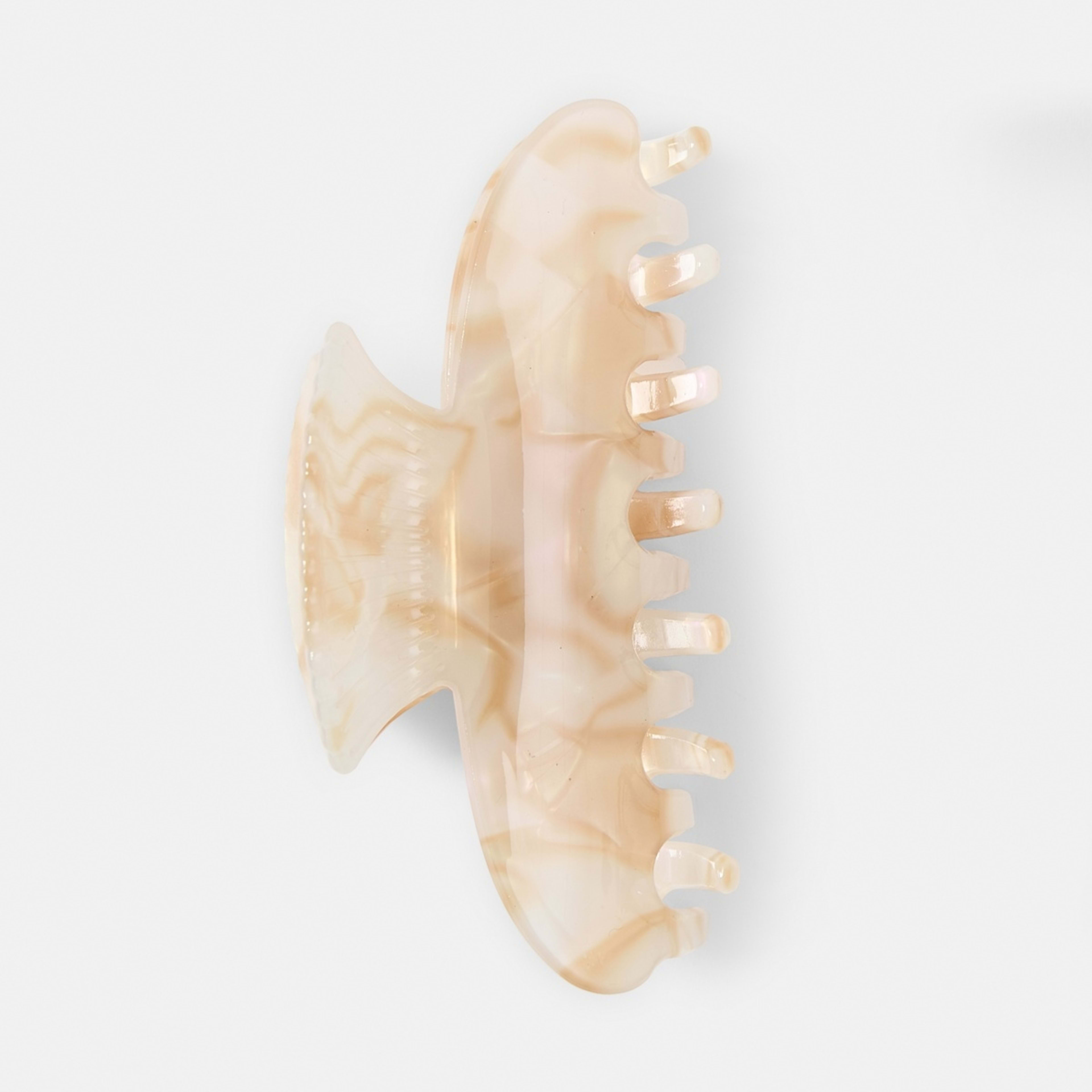2 Cream Shell Claw Hair Clip, 2 of 4