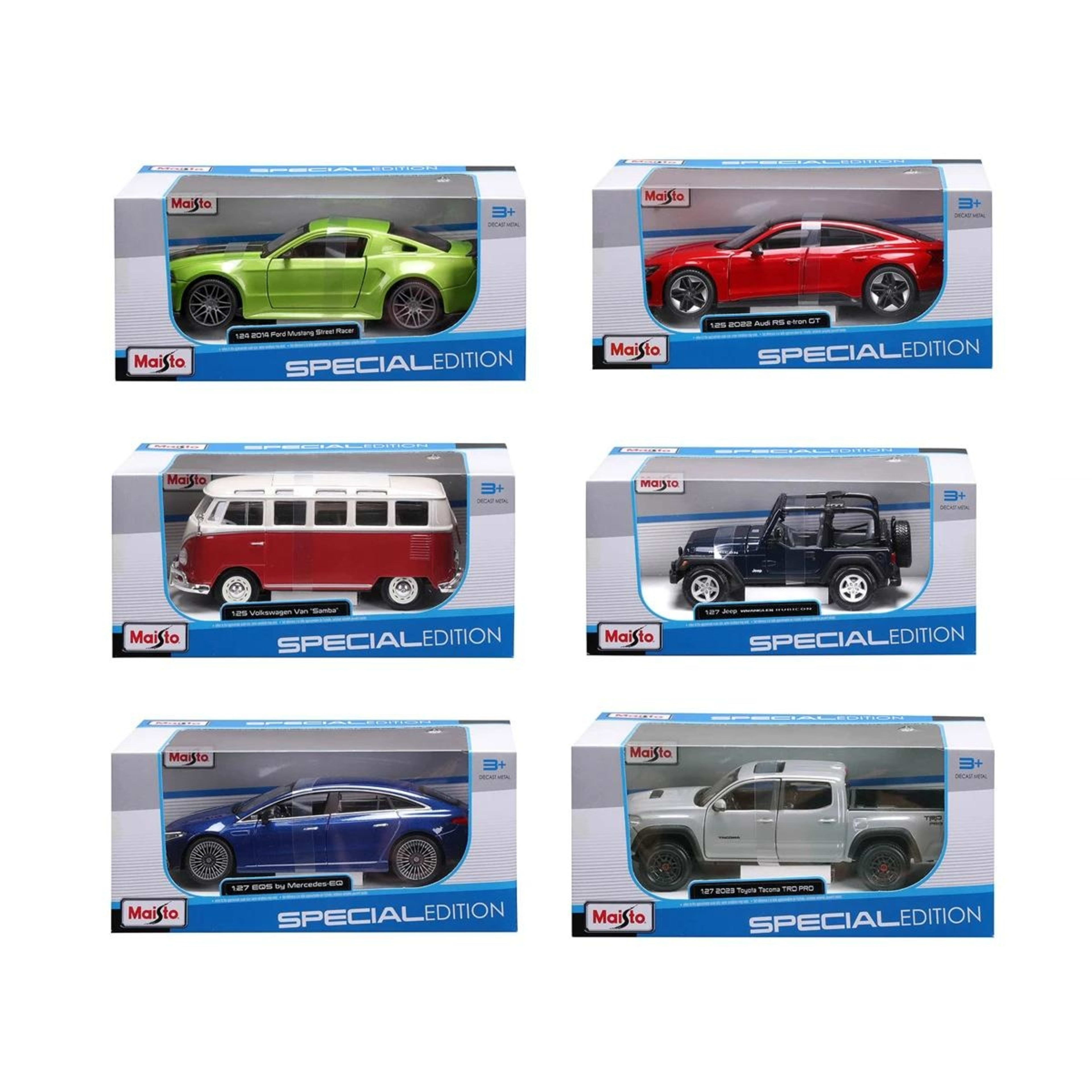 1 Maisto Special Edition 1:24 Die-cast Metal Vehicle Toy - Assorted