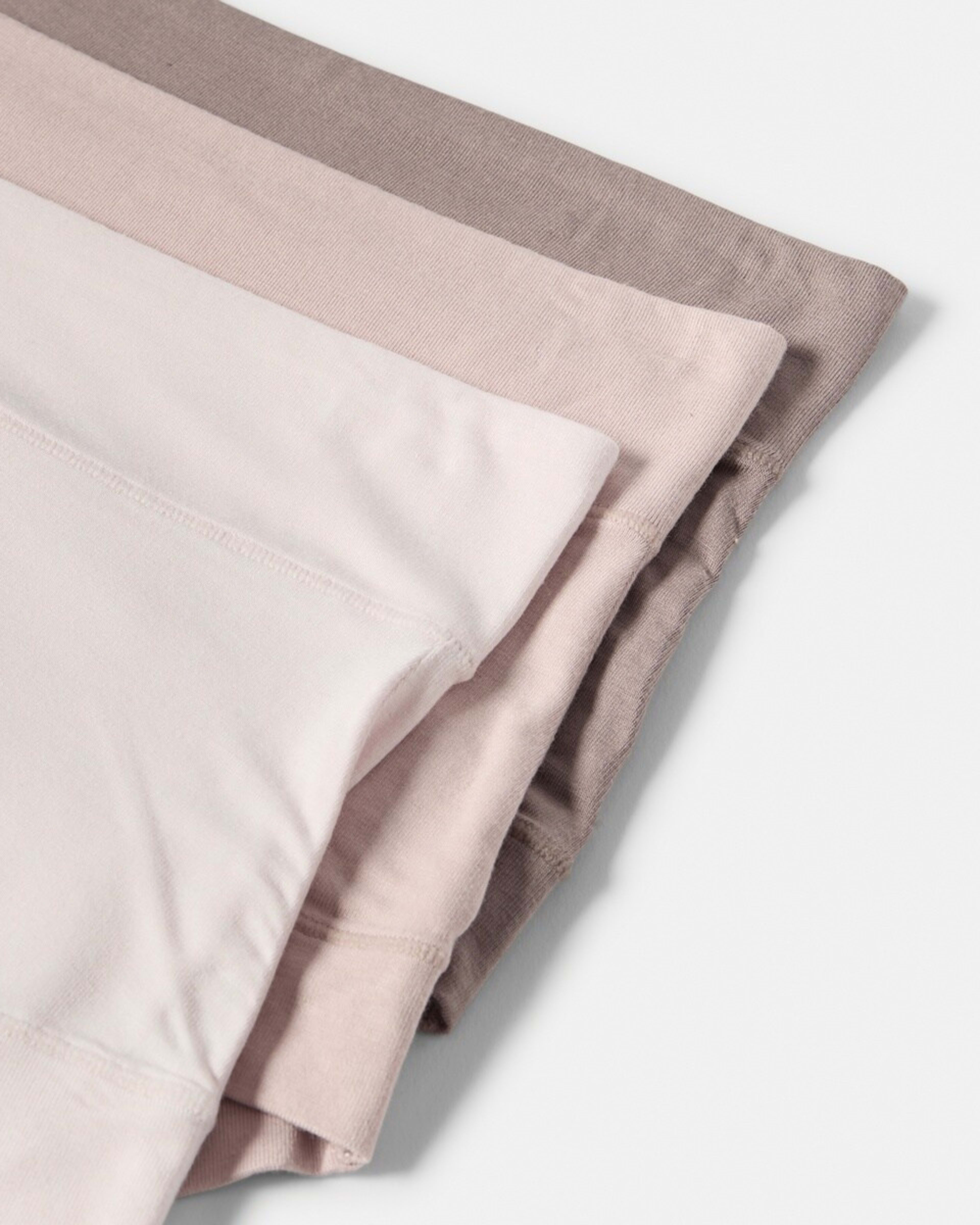 2 3 Pack Bamboo Full Briefs PINK CHALK, MISTY MAUVE, SOFT TAUPE, 2 of 8