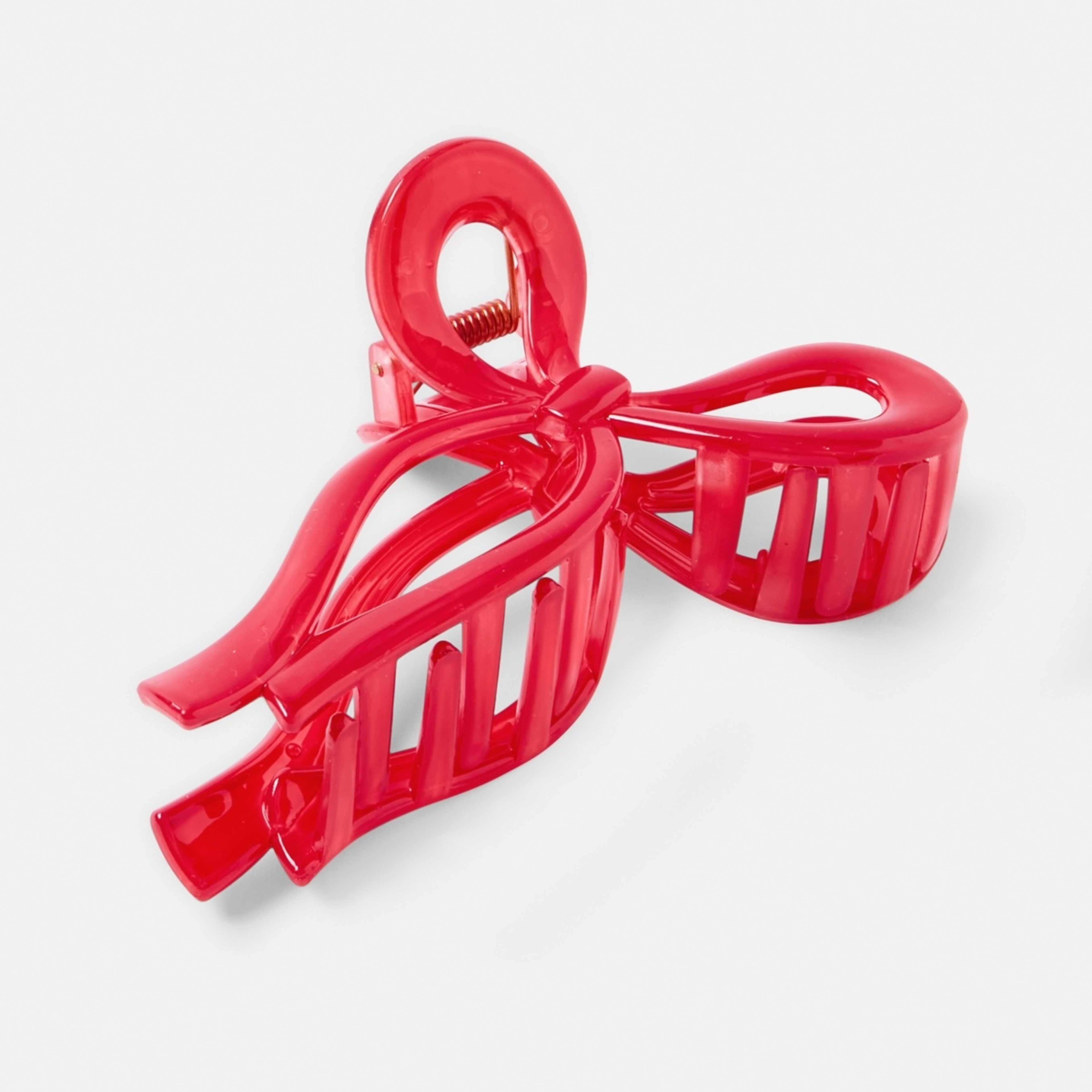 2 Red Bow Claw Hair Clip, 2 of 4