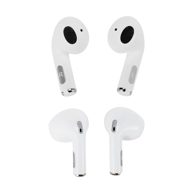 True Wireless Earphones Stem White Kmart
