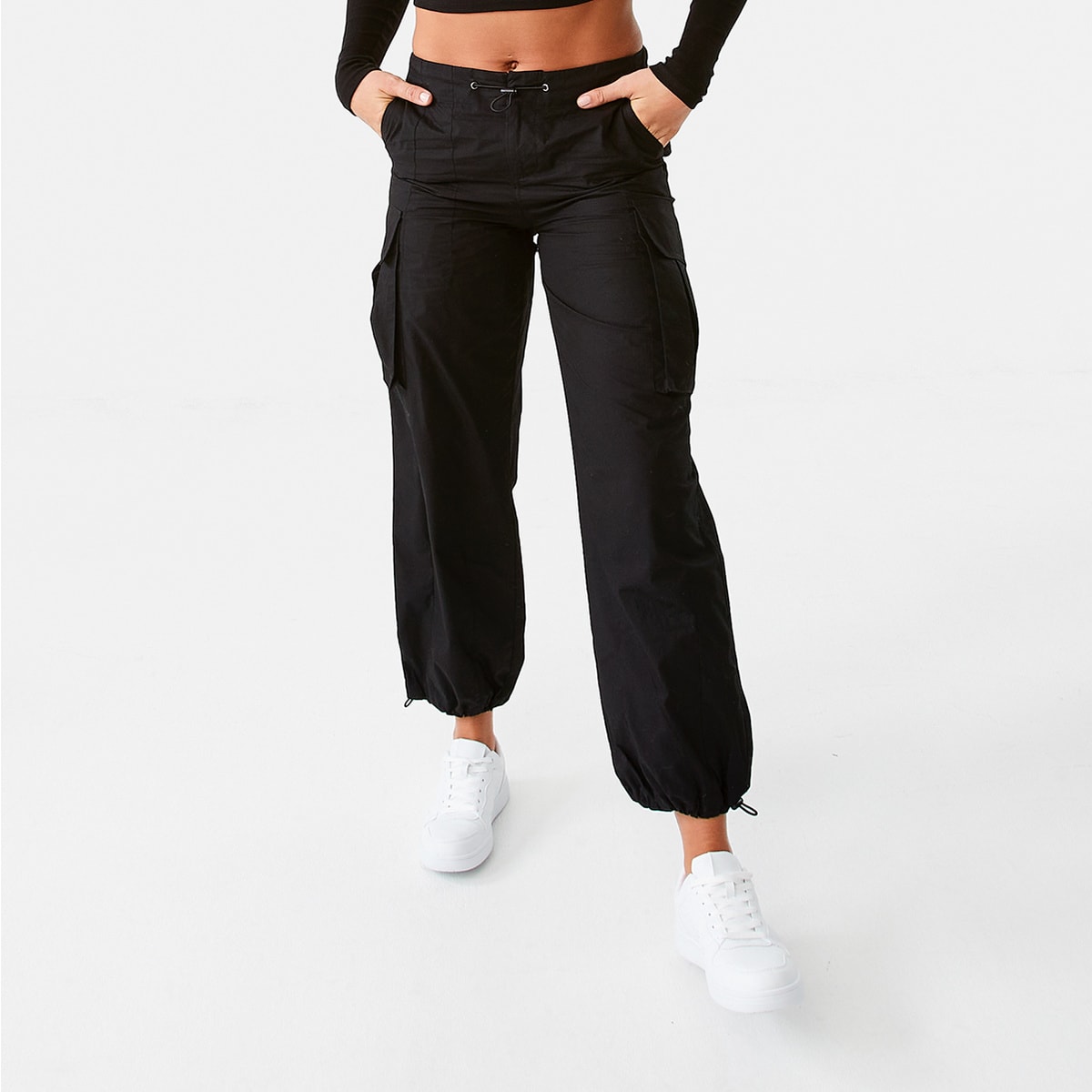 Womens cargo hot sale pants kmart