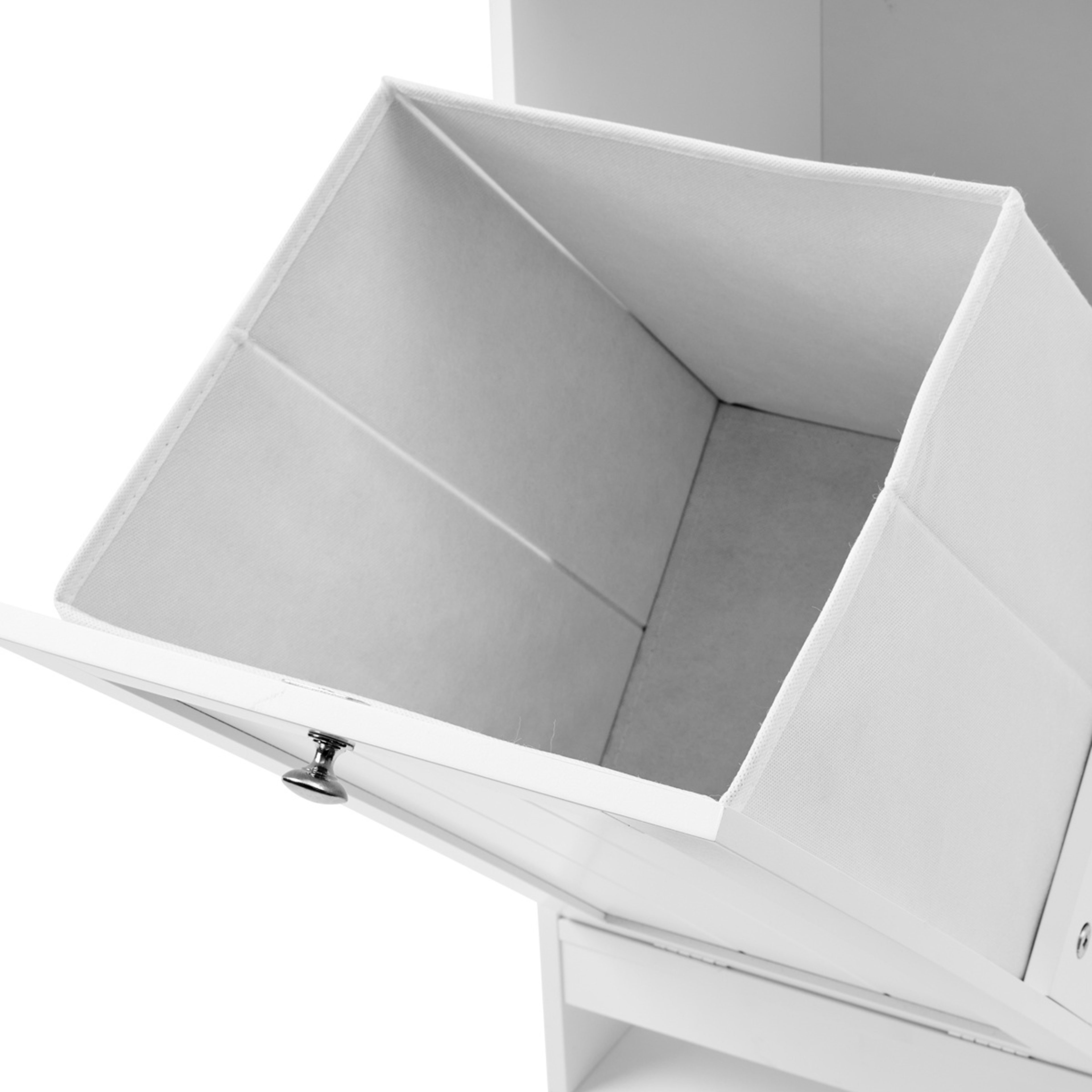 8 Single Laundry Hamper Cabinet, 8 of 9