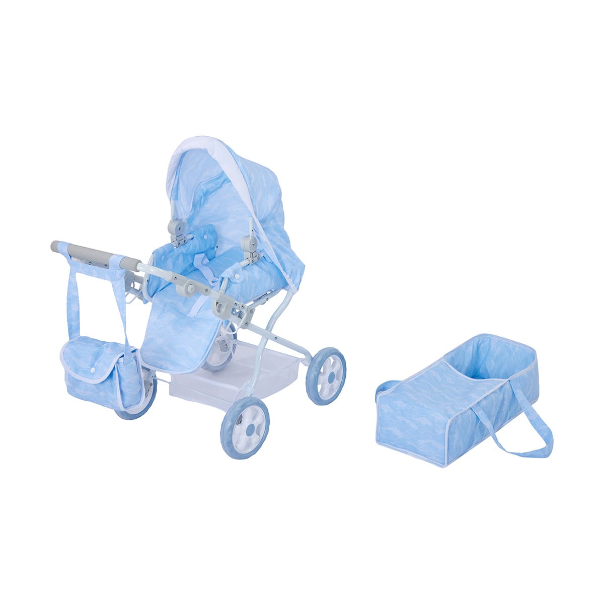 4 Piece Deluxe Toy Pram and Bag Set Kmart