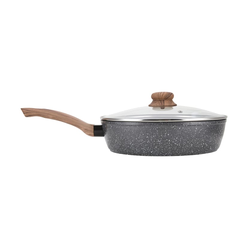 Wooden Look Saute Pan Kmart