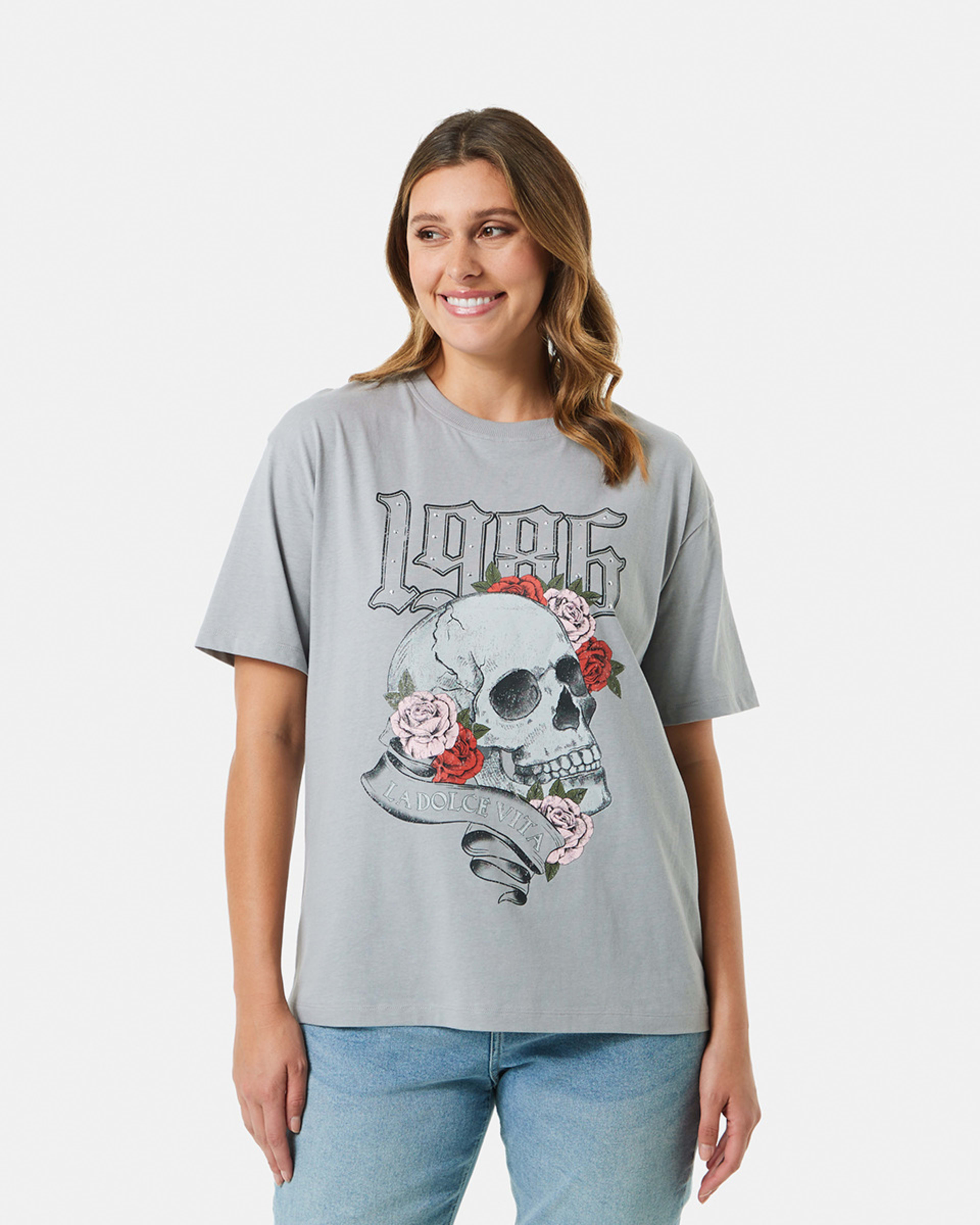 Short Sleeve Oversized Boyfriend Tshirt Kmart