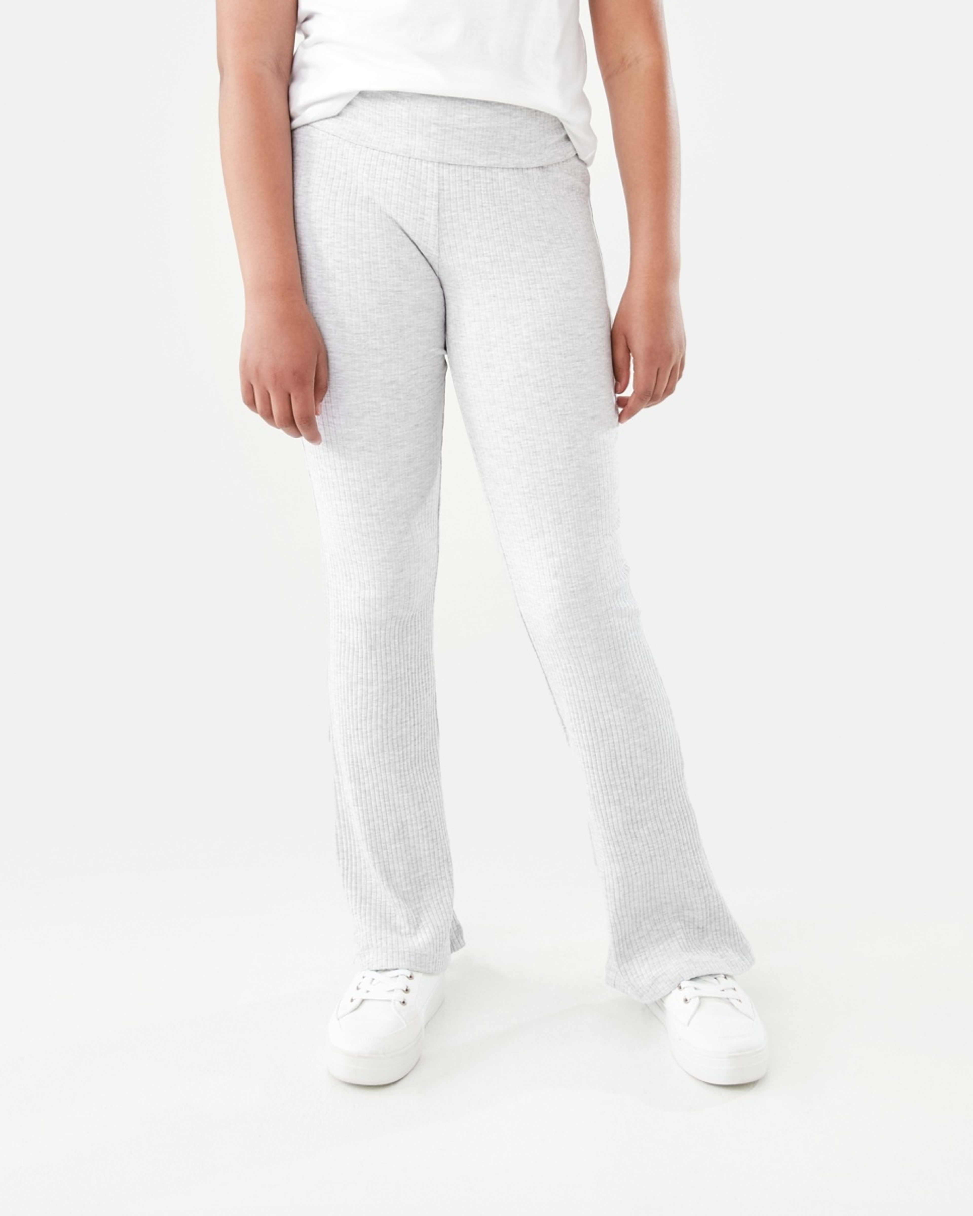 1 Rib Roll Waist Leggings Wht Marle, 1 of 8