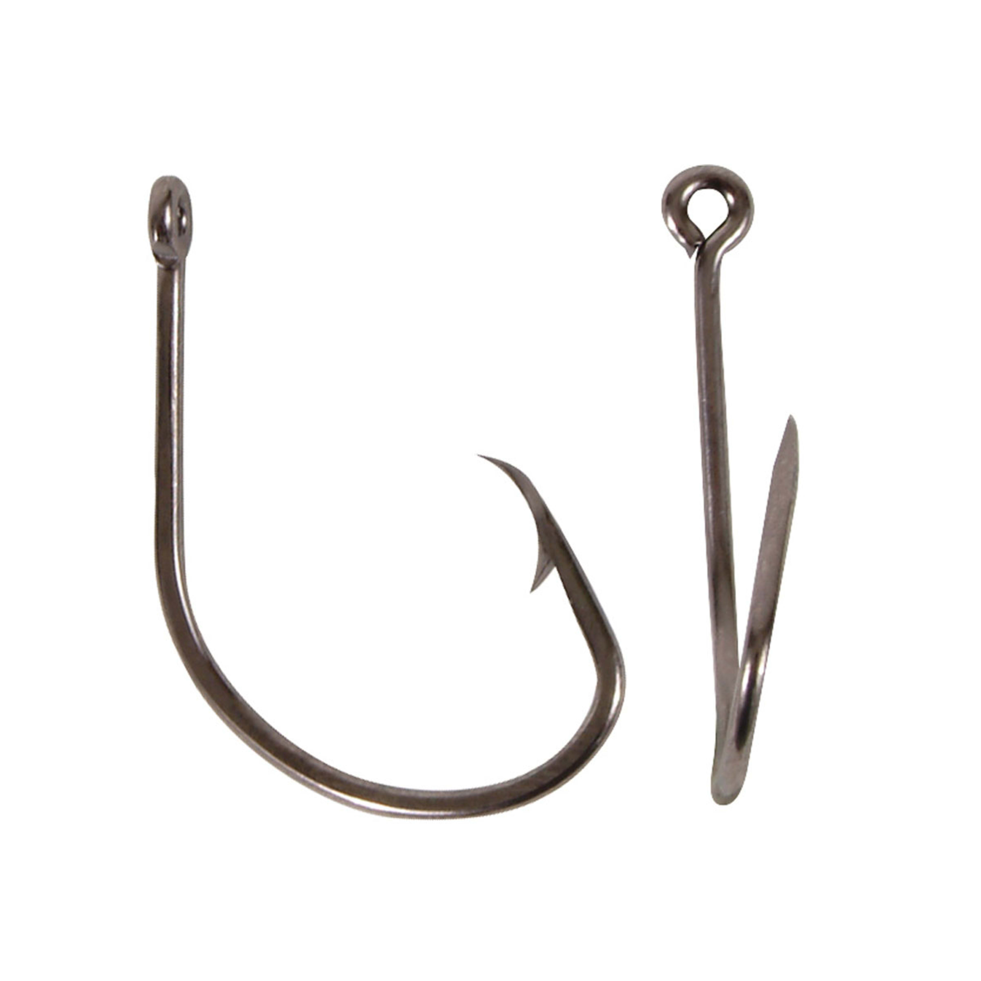 1 Jarvis Walker 23 Pack Black Circle Hooks - Size 4/0