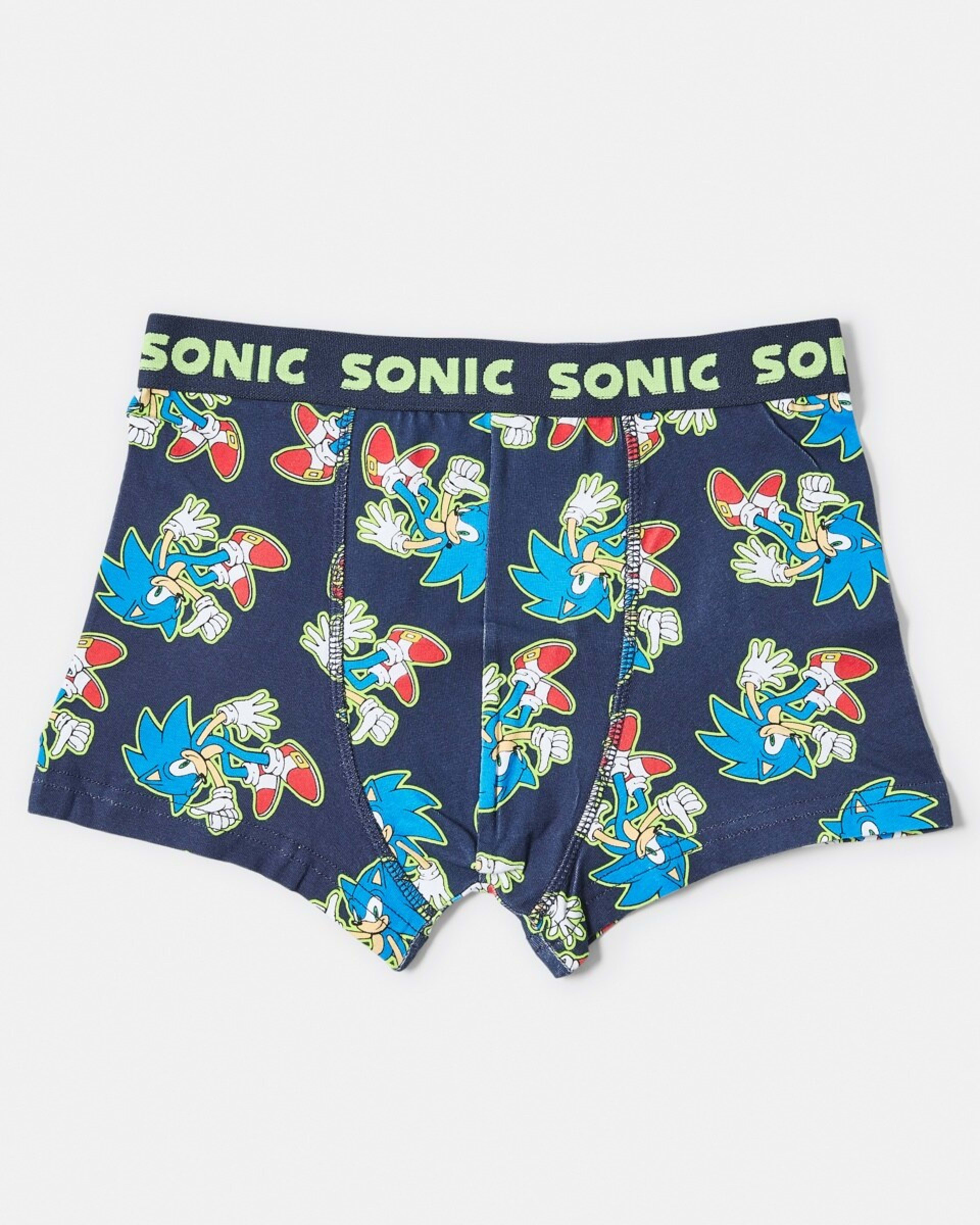 3 3 Pack Sonic The Hedgehog License Trunks Sonic, 3 of 6